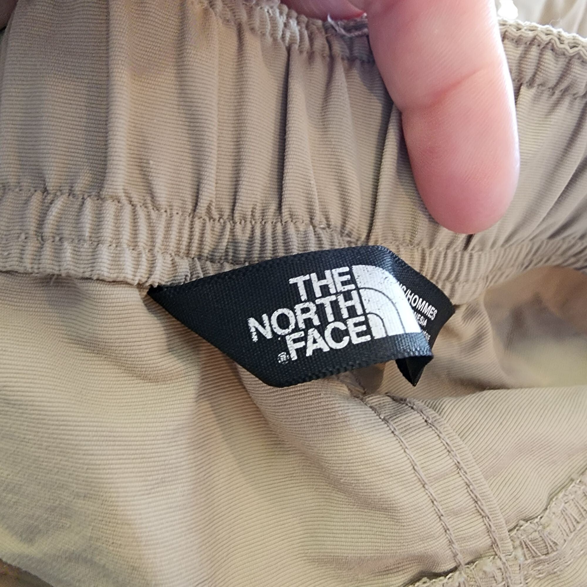 The North Face The North Face Mens XL Nylon Hiking Shorts Beige With Adjust Size US 40 / EU 56 - 4 Thumbnail