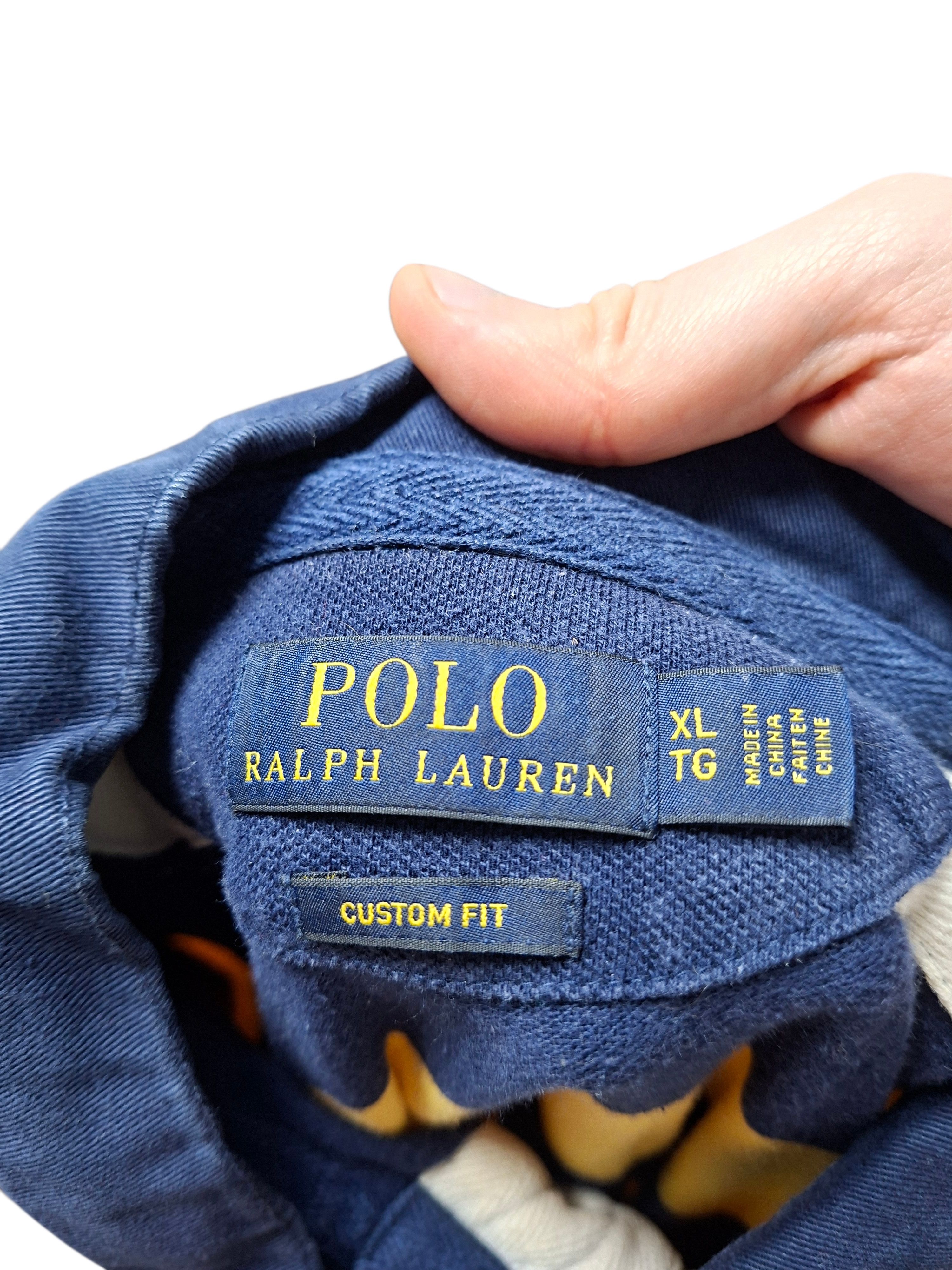 Polo Ralph Lauren POLO RALPH LAUREN VINTAGE LUXURY STRIPED POLO SHIRT Size US XL / EU 56 / 4 - 4 Thumbnail
