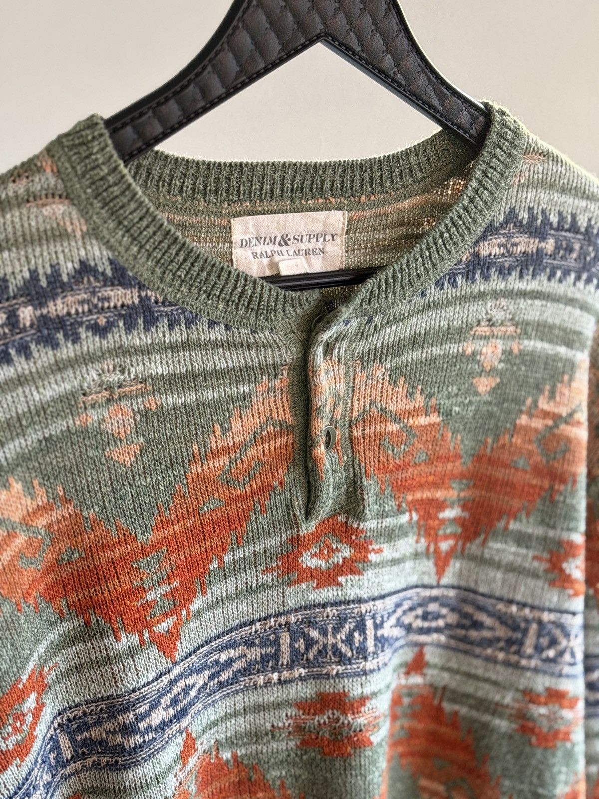 Denim & Supply Ralph Lauren Ralph Lauren Denim & Supply Southwestern Knit Sweater XL Size US XL / EU 56 / 4 - 5 Thumbnail