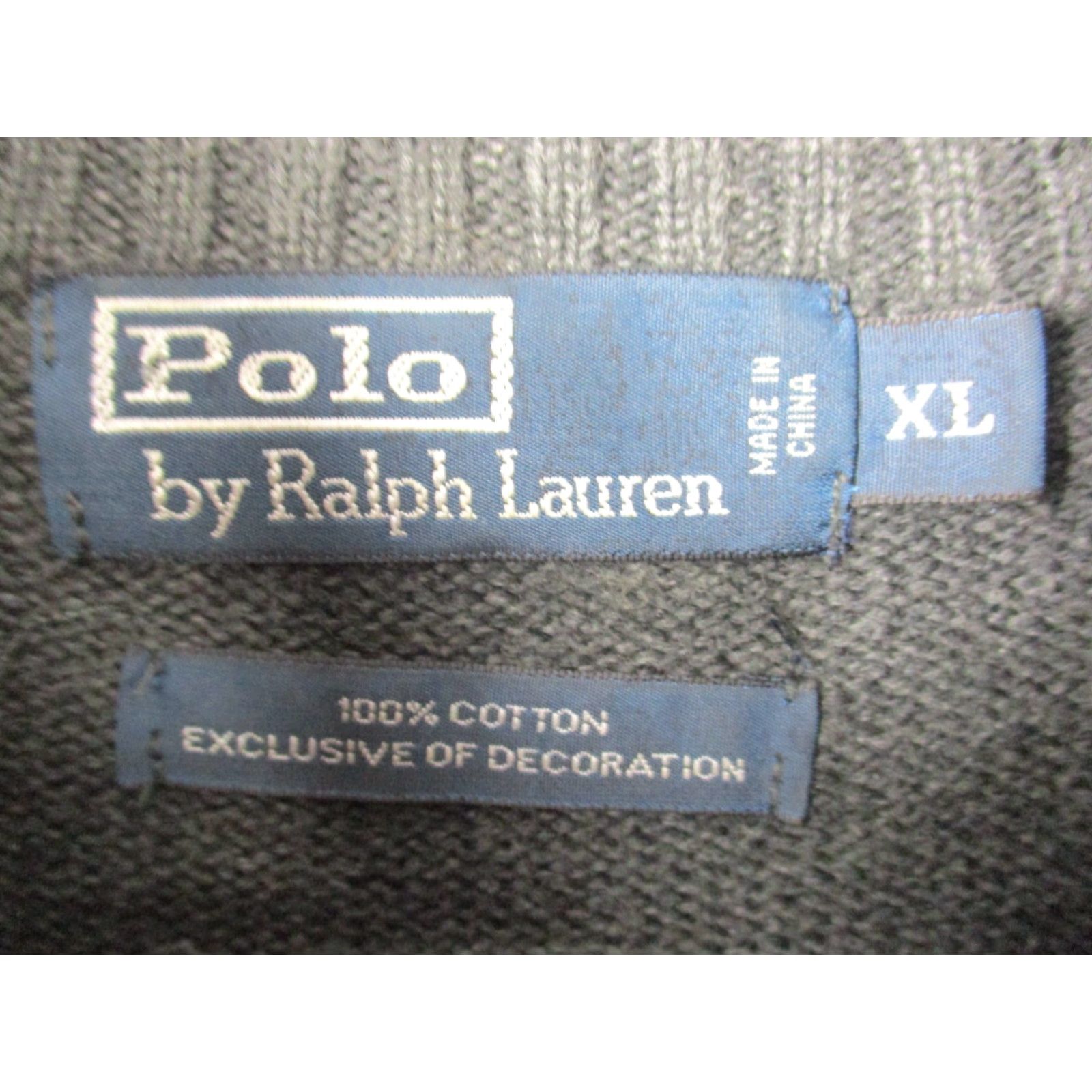 Ralph Lauren Polo Ralph Lauren Sweater XL Mens Estate Rib Pullover Gray Size US XL / EU 56 / 4 - 4 Thumbnail