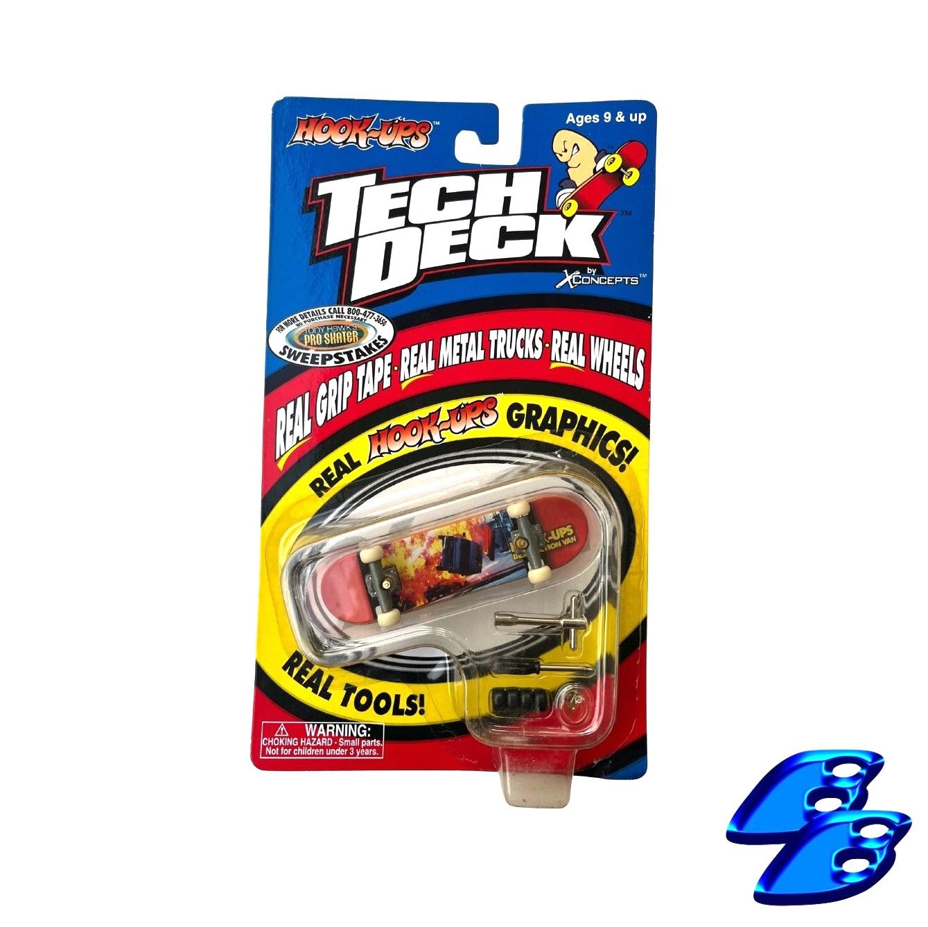 Hook-Ups VINTAGE y2k HOOK UPS / HOOK-UPS TECH DECK DESTROYING AMERICA Size ONE SIZE - 1 Thumbnail