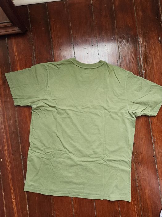 Supreme supreme arabic logo washed s/s tee olive | Grailed