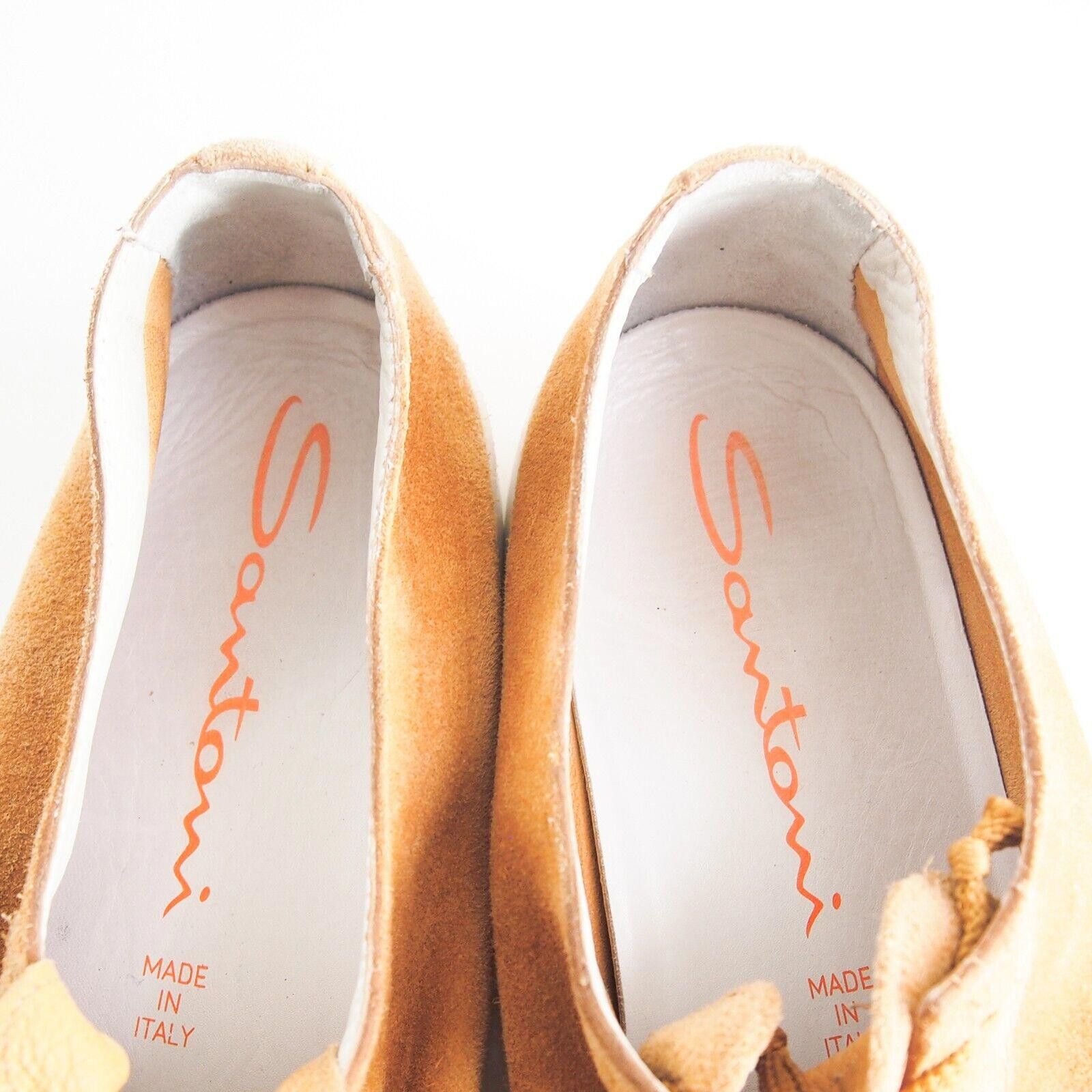 Santoni Santoni Low Top Sneakers Orange Suede Size US 11 EU 44 Size US 11 / EU 44 - 6 Thumbnail