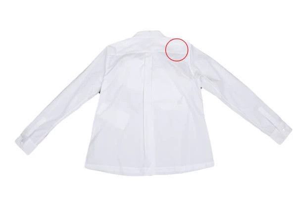 Comme des Garcons Comme Des Garcons White Vintage Rose Design Shirt Top Size M / US 6-8 / IT 42-44 - 3 Thumbnail