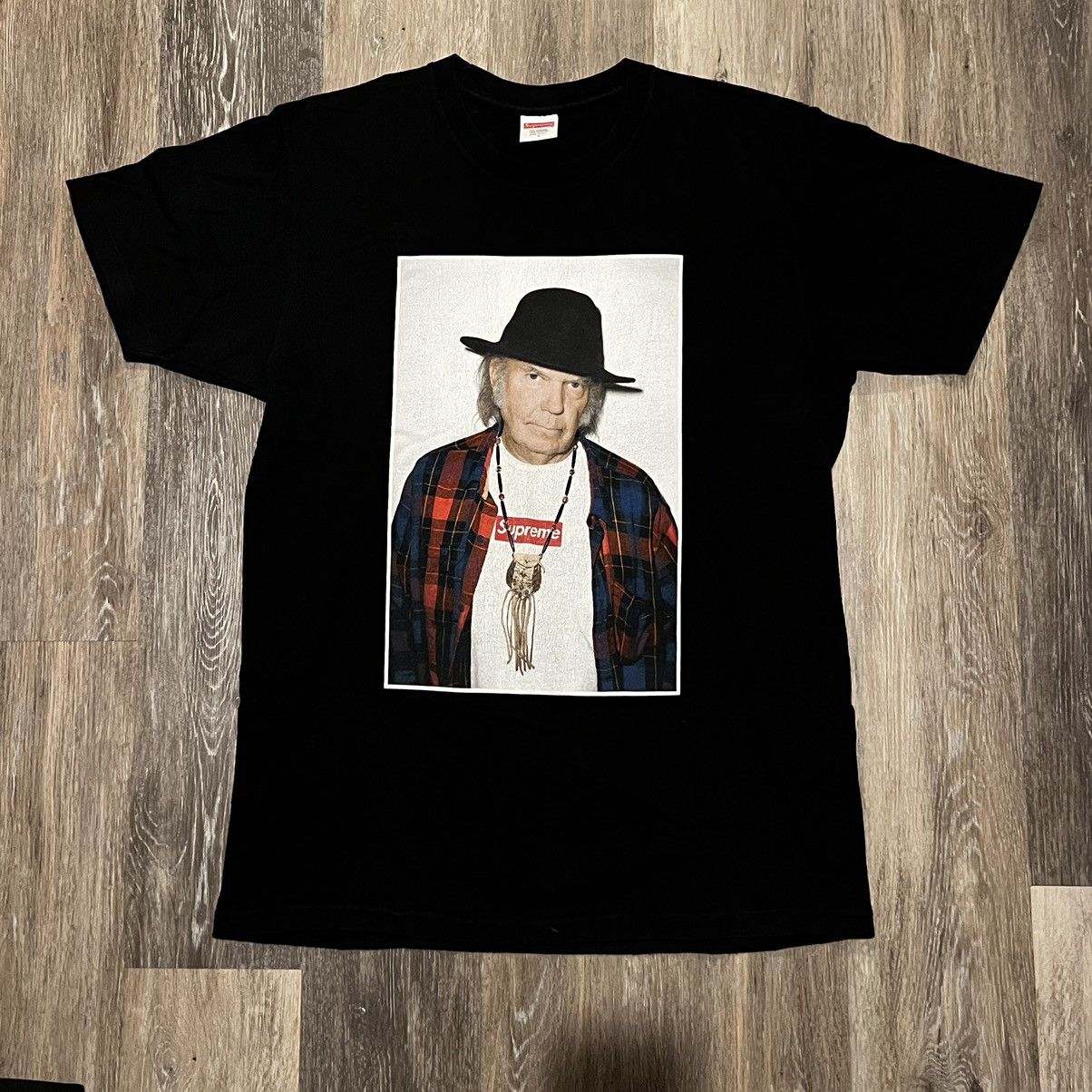 Supreme Supreme Photo Tee Neil Young Size US L / EU 52-54 / 3 - 8 Thumbnail