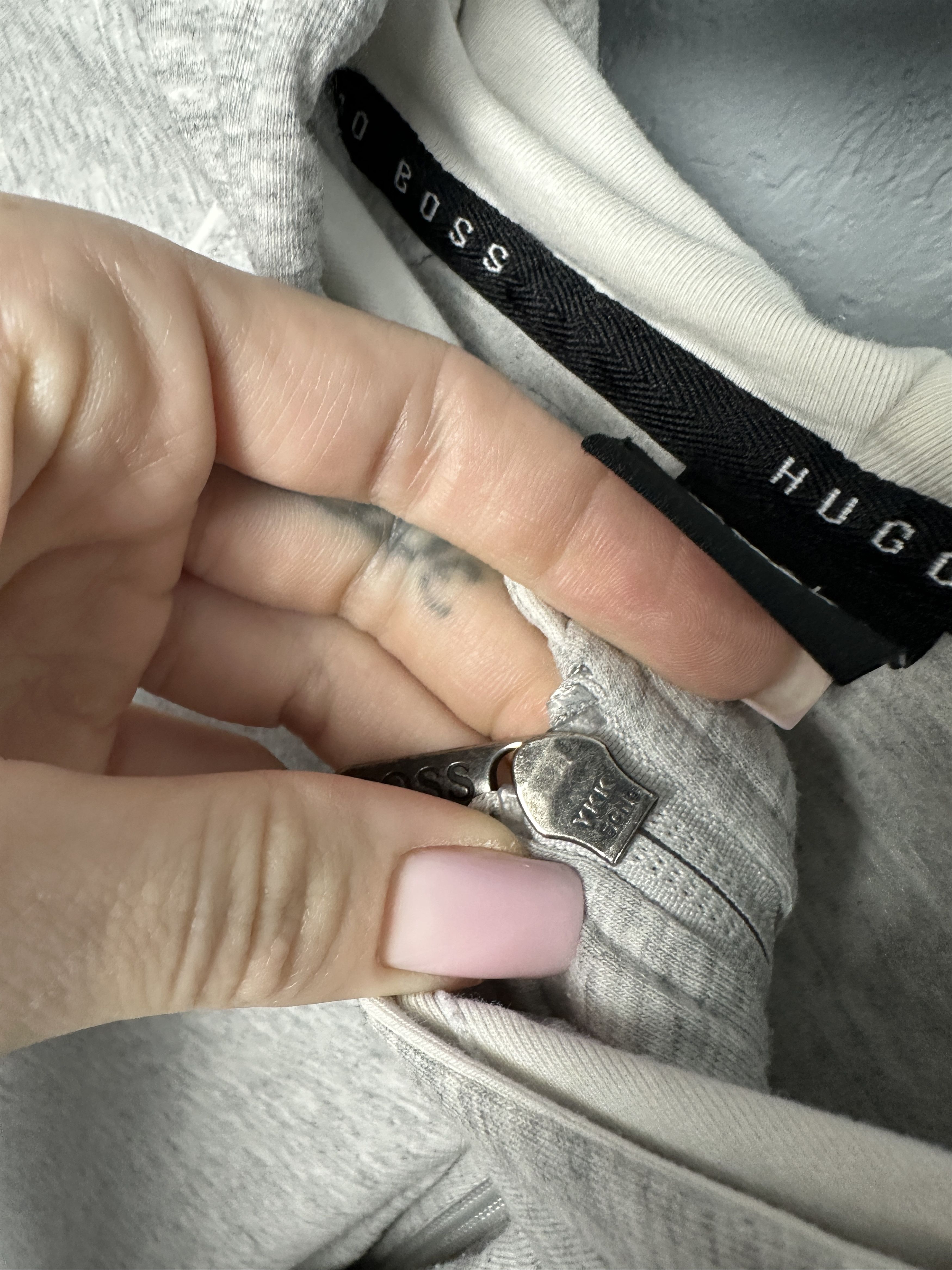 Hugo Boss Hugo Boss Mens Zip Hoodie Size US L / EU 52-54 / 3 - 5 Thumbnail