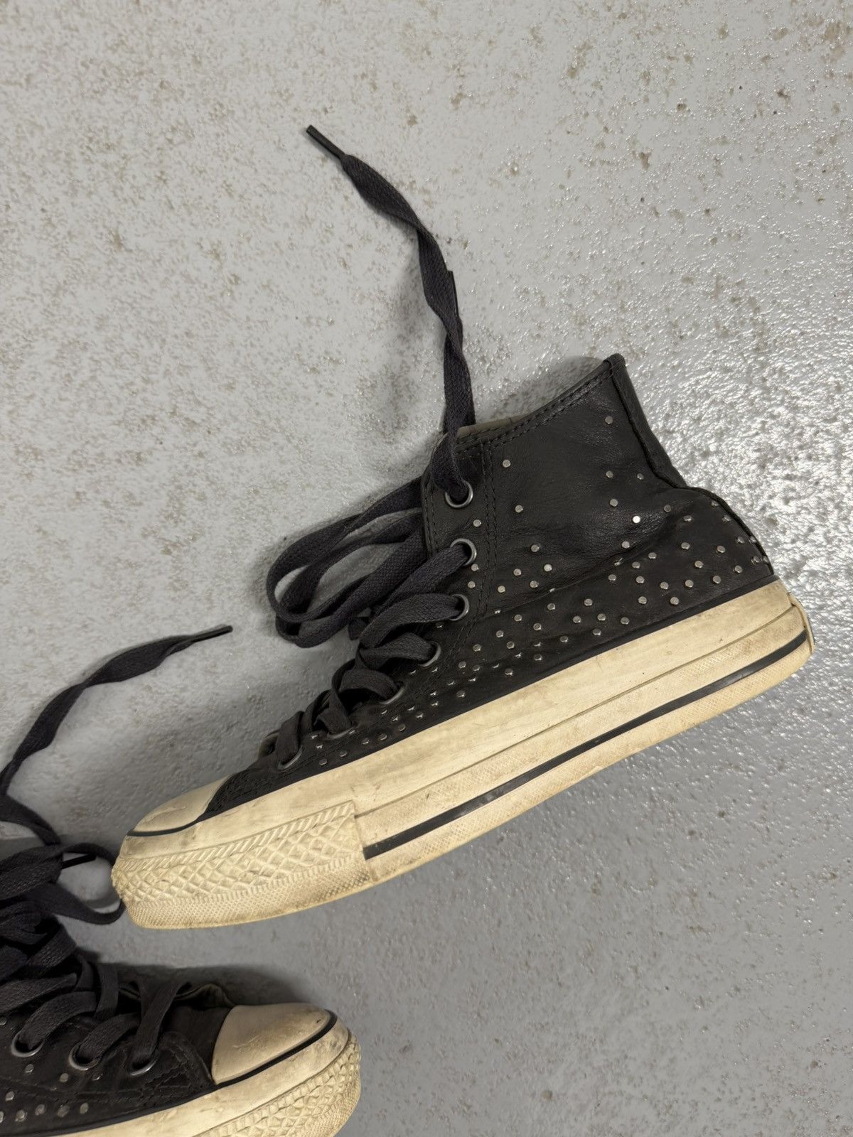 Converse John Varvatos X Converse Leather Studded Sneakers Size US 6.5 / IT 36.5 - 3 Thumbnail