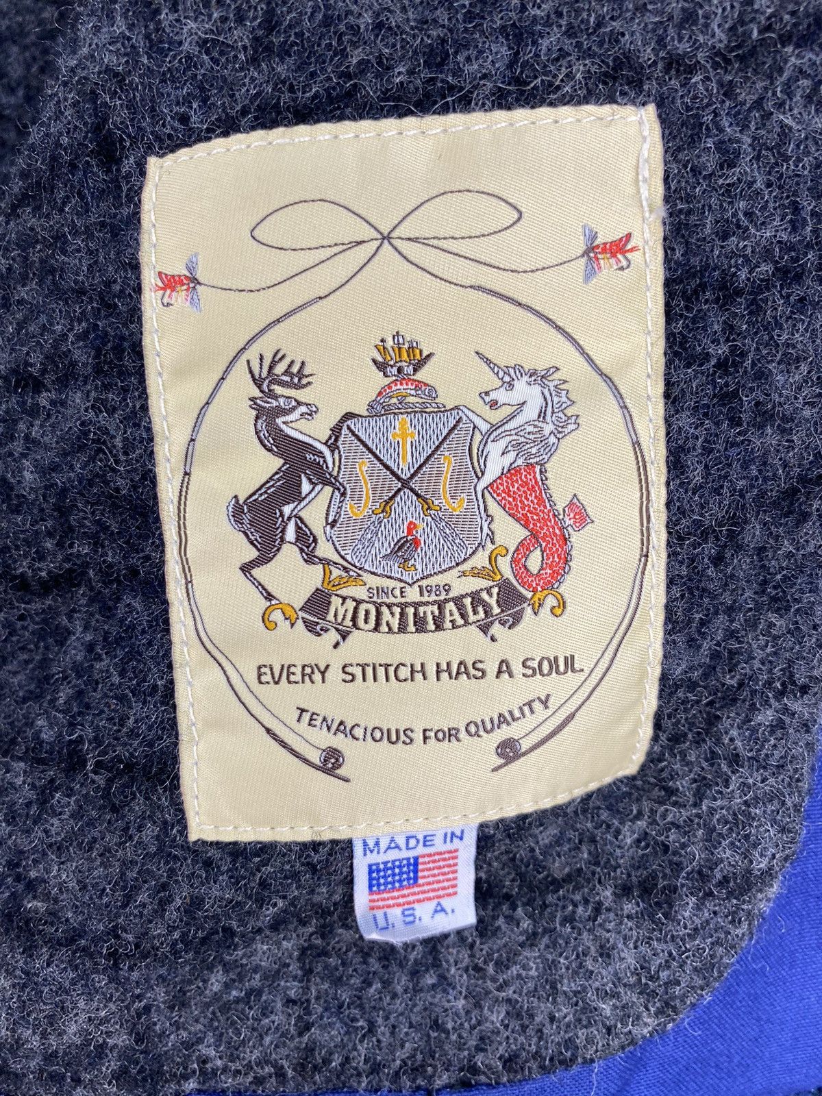Monitaly Monitaly Waxed Canvas Felt Lined Mountain Parka Size US S / EU 44-46 / 1 - 9 Thumbnail