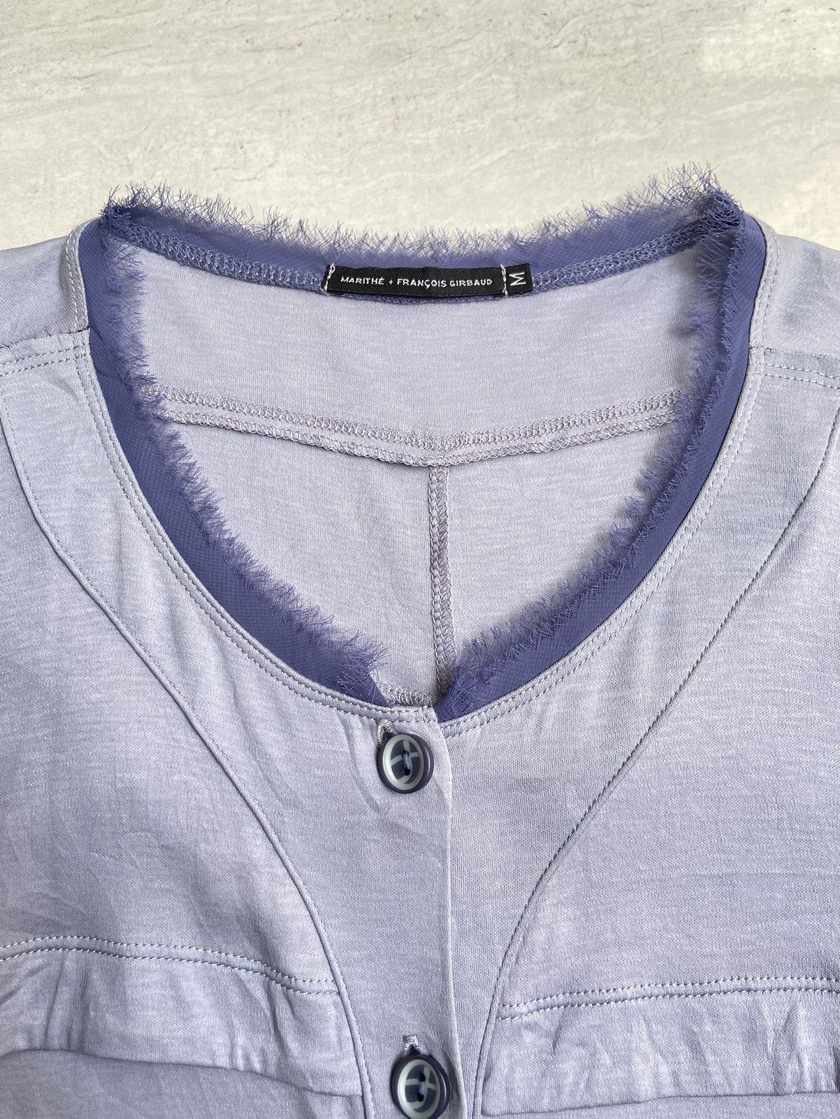 Marithe + Francois Girbaud Marithe Francois Girbaud Blue Shirt Size S / US 4 / IT 40 - 11 Thumbnail