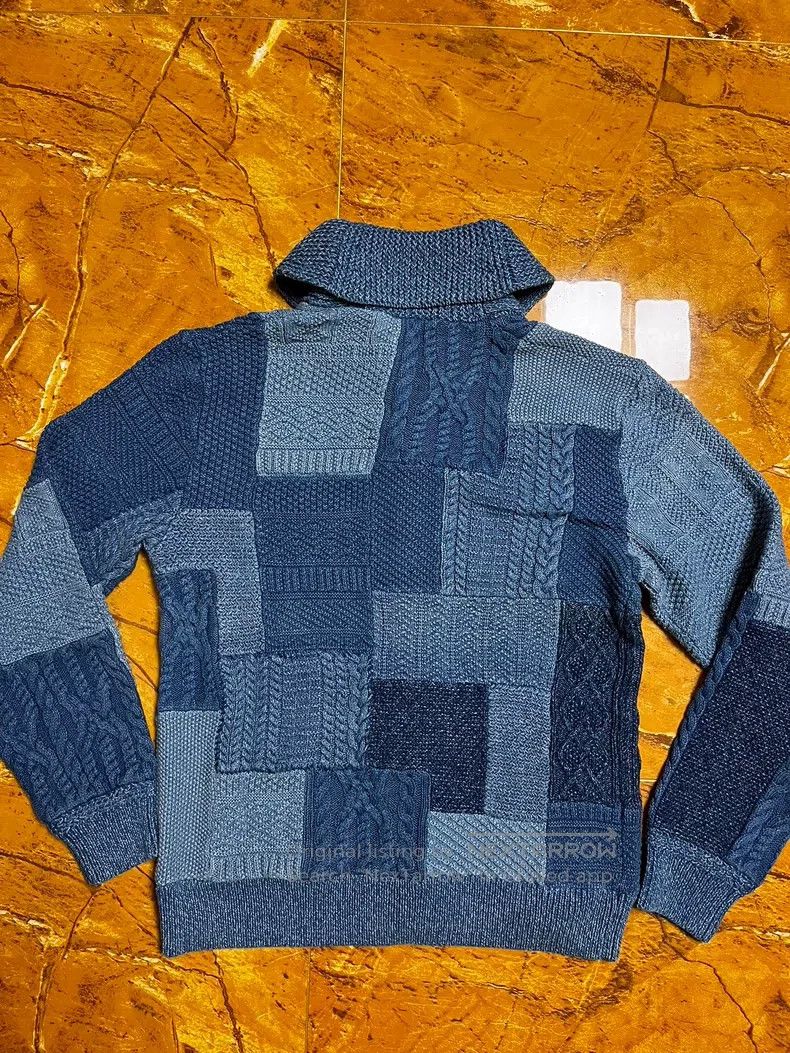 RRL Ralph Lauren RRL Ralph Lauren Baijiabu $1600 sweater Indigo tie dye siz Size US M / EU 48-50 / 2 - 3 Thumbnail