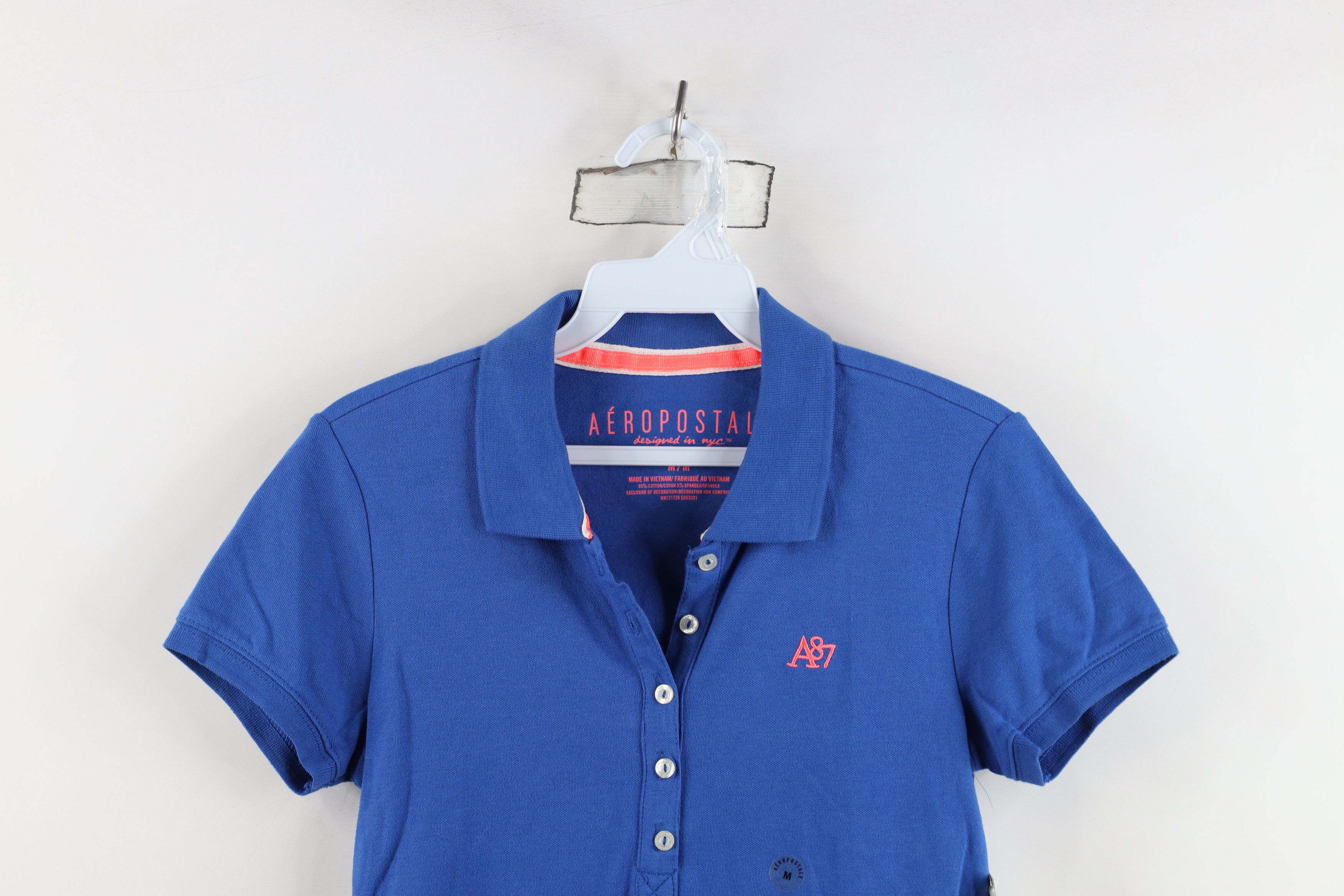 Aeropostale Deadstock Vintage Y2K Aeropostale Collared Polo Shirt Size M / US 6-8 / IT 42-44 - 2 Thumbnail