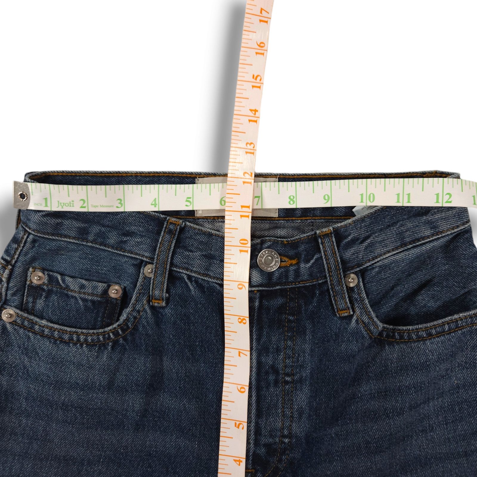 Everlane NWOT Everlane The 90s Cheeky Straight Ankle Jean Sz. 23x26 Size 23" - 9 Thumbnail