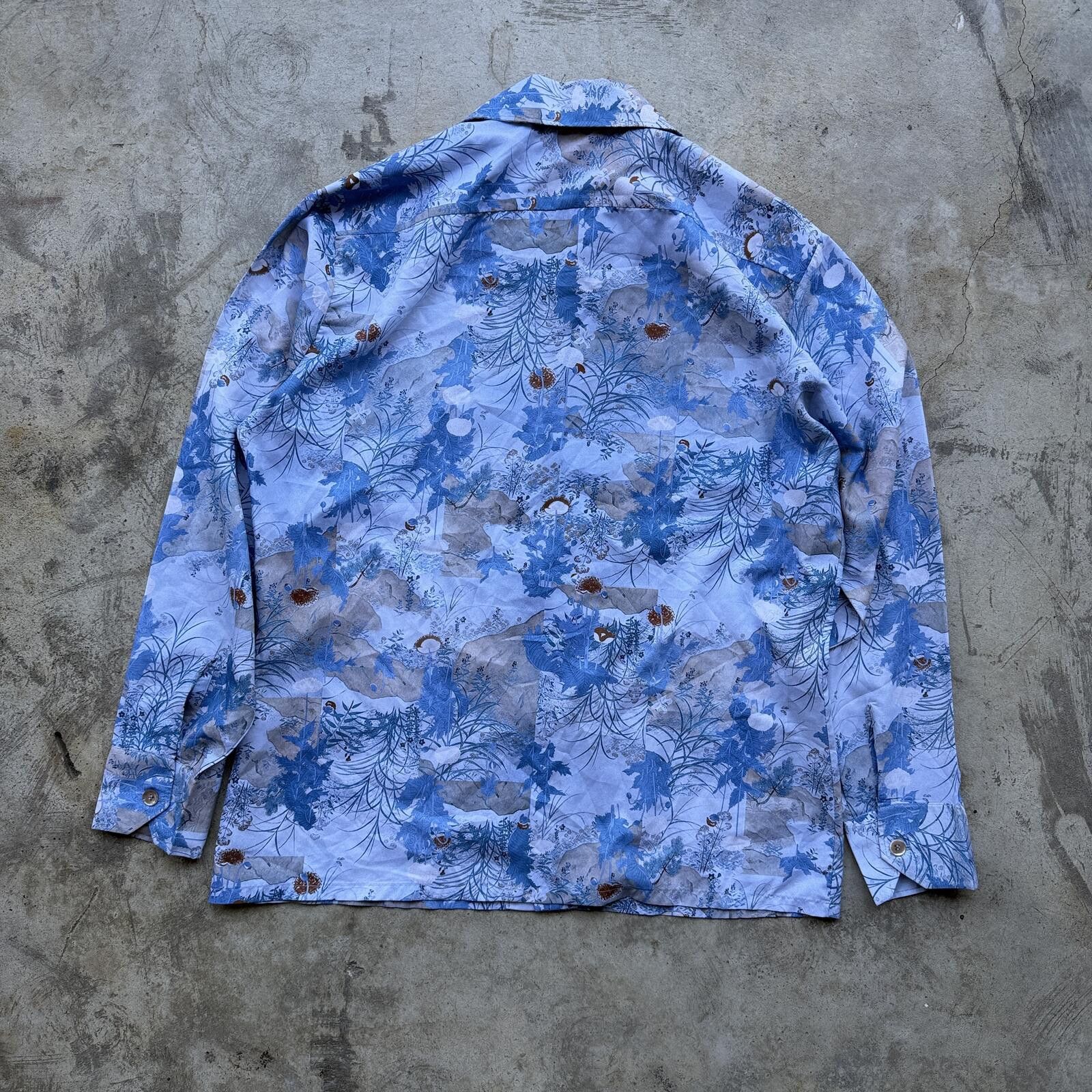 Other 70s Spire California Dagger Collar disco Button Up Shirt Size US L / EU 52-54 / 3 - 5 Thumbnail