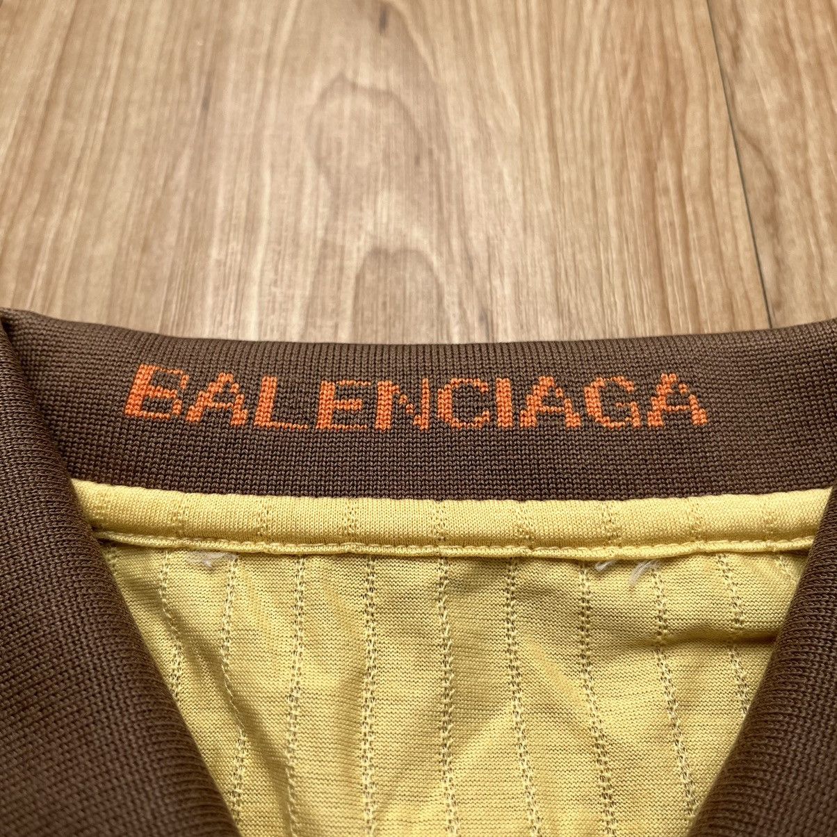 Balenciaga × Vintage Vintage 90s Balenciaga Polo Shirt L/S Size M / US 6-8 / IT 42-44 - 6 Thumbnail