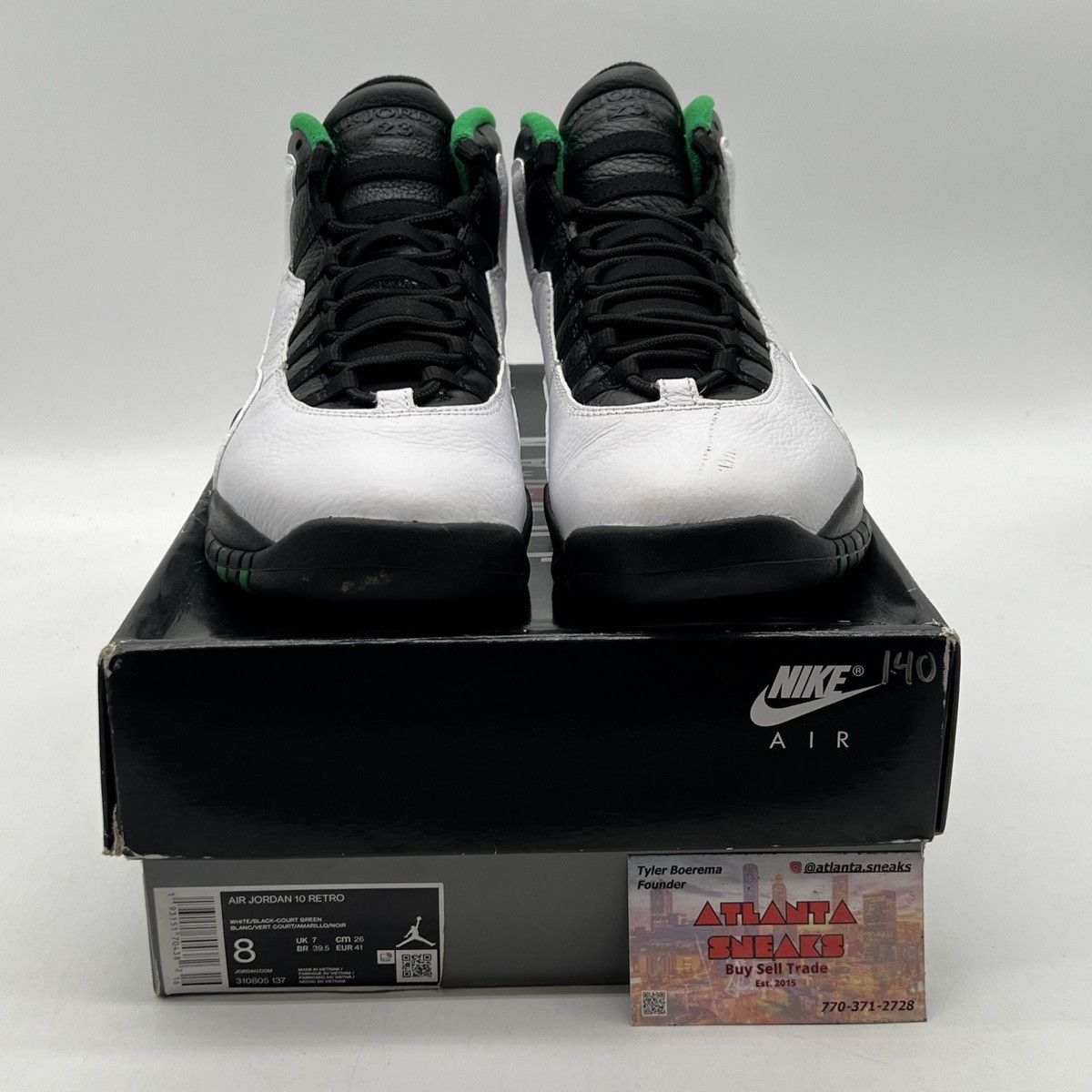 Jordan Brand Air Jordan 10 Seattle Size US 8 / EU 41 - 2 Thumbnail