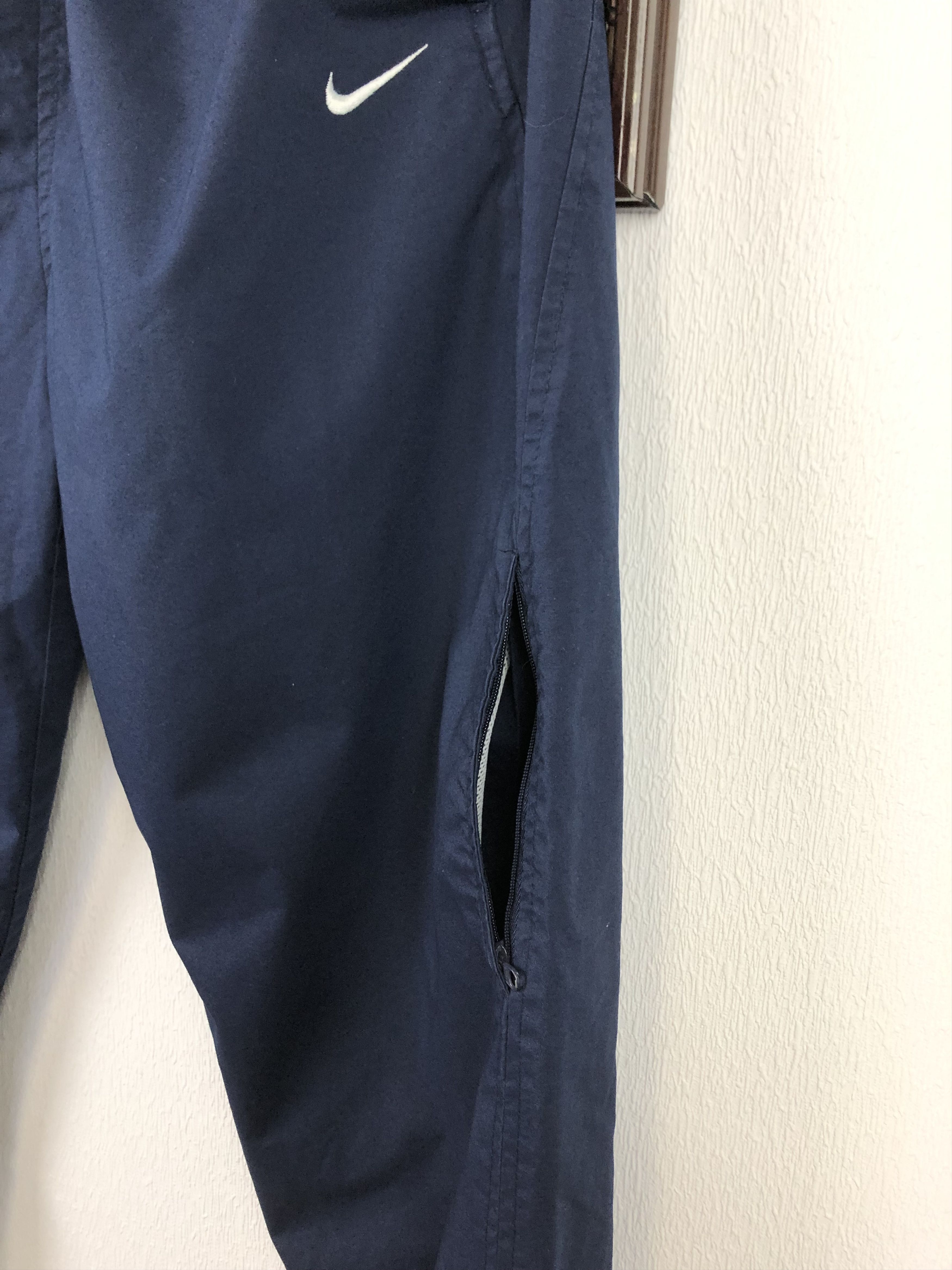 Nike Vintage Nike Blue Track Pants Swoosh Sweatpants Rare Hype Size US 32 / EU 48 - 15 Thumbnail