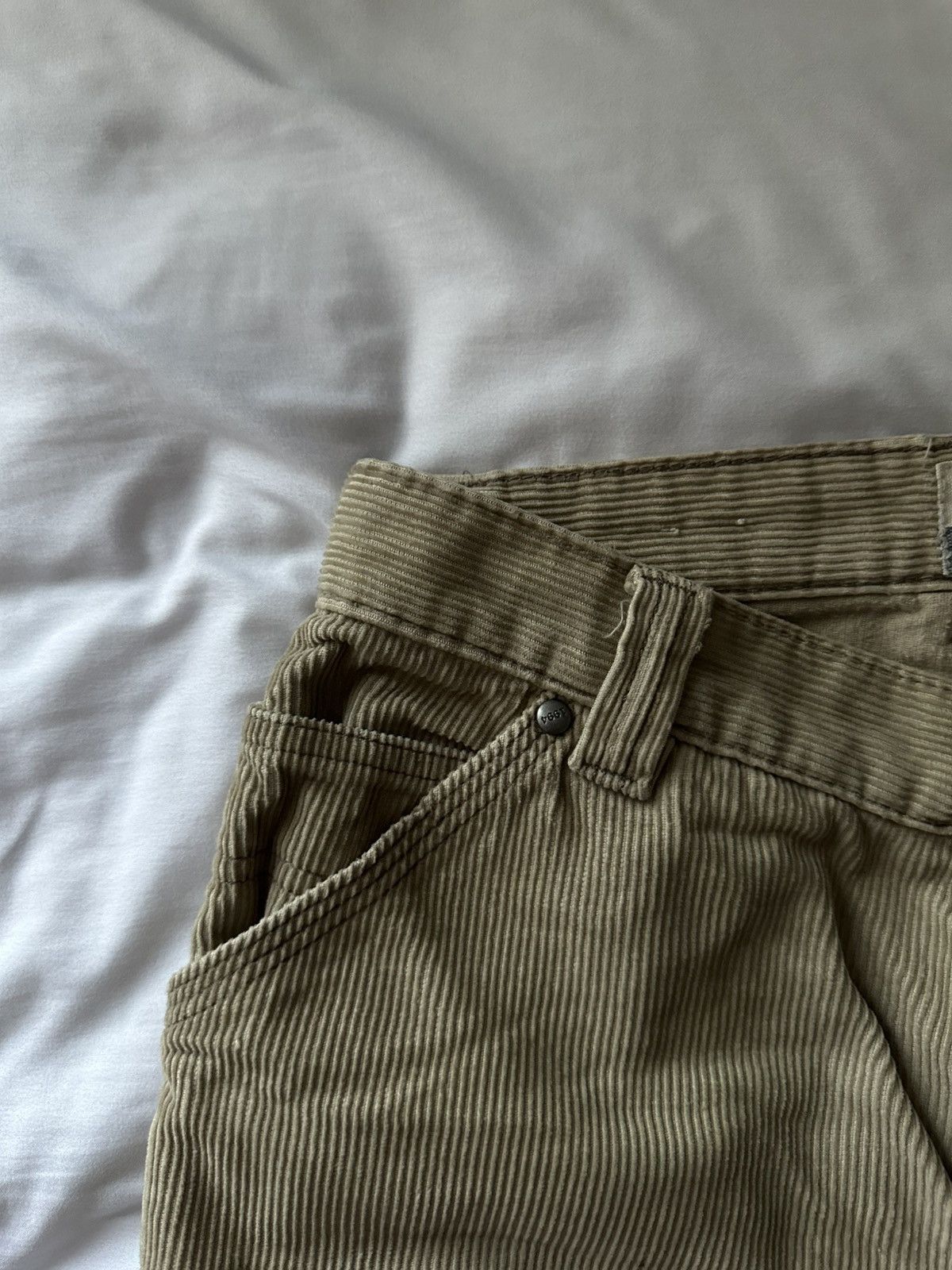Old Navy × Vintage Old Navy Corduroy Painters Pants Size 28" / US 6 / IT 42 - 4 Thumbnail
