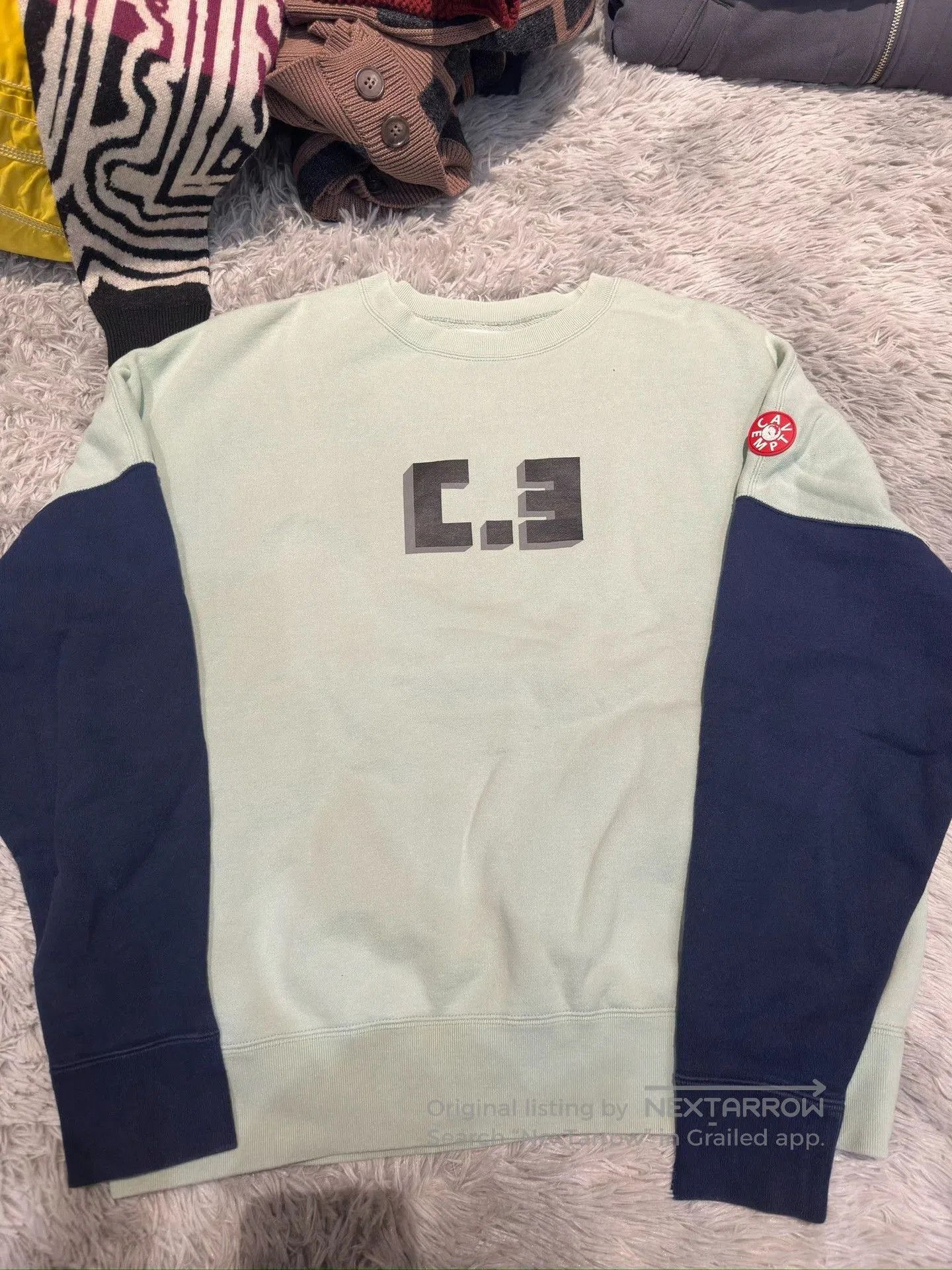Cav Empt C.E Cav Empt Crewneck Pullover Sweatshirt. Size US M / EU 48-50 / 2 - 1 Thumbnail