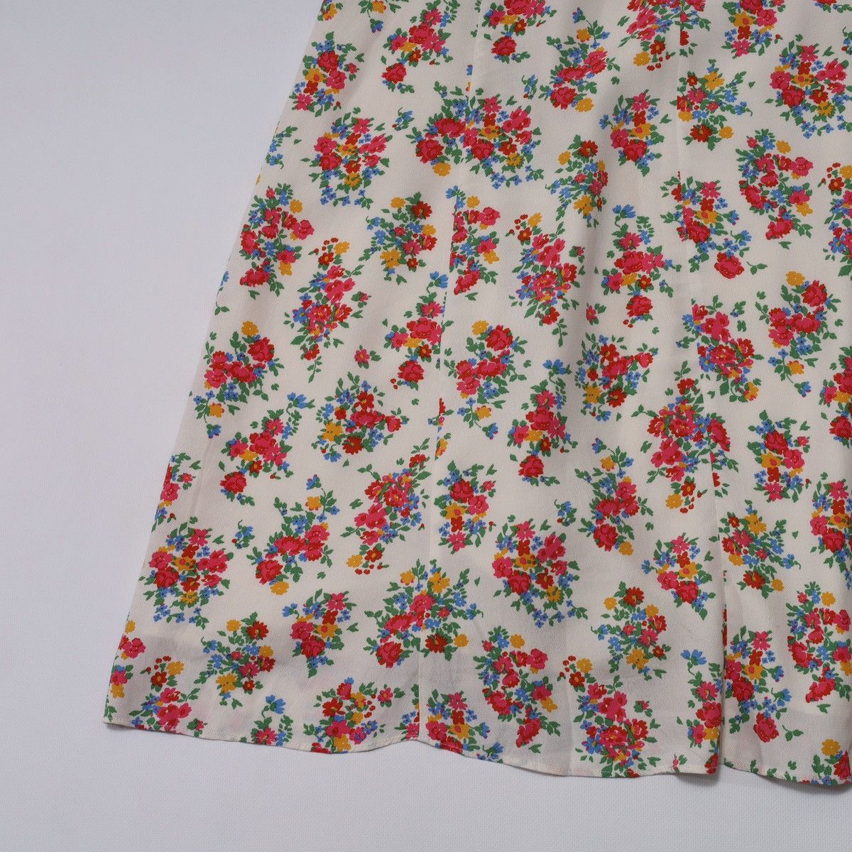 Sezane Sezane Viscose Skirt Printed Flowers Floral Size 26" / US 2 / IT 38 - 10 Thumbnail