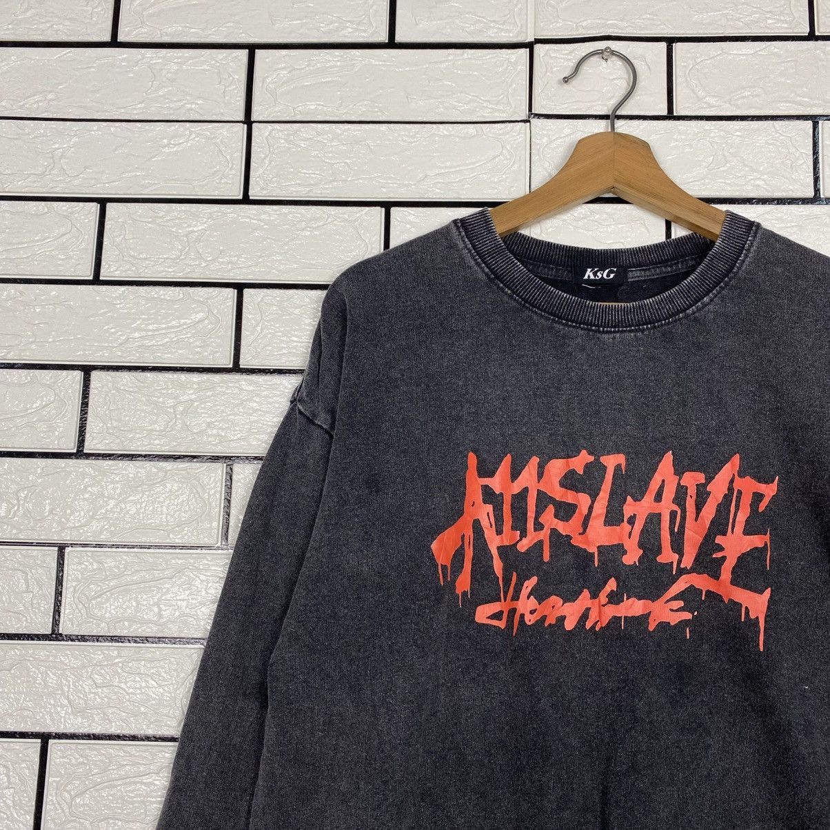 Japanese Brand 📌Vintage Sweatshirt Punk Bondage Design Size US M / EU 48-50 / 2 - 8 Thumbnail