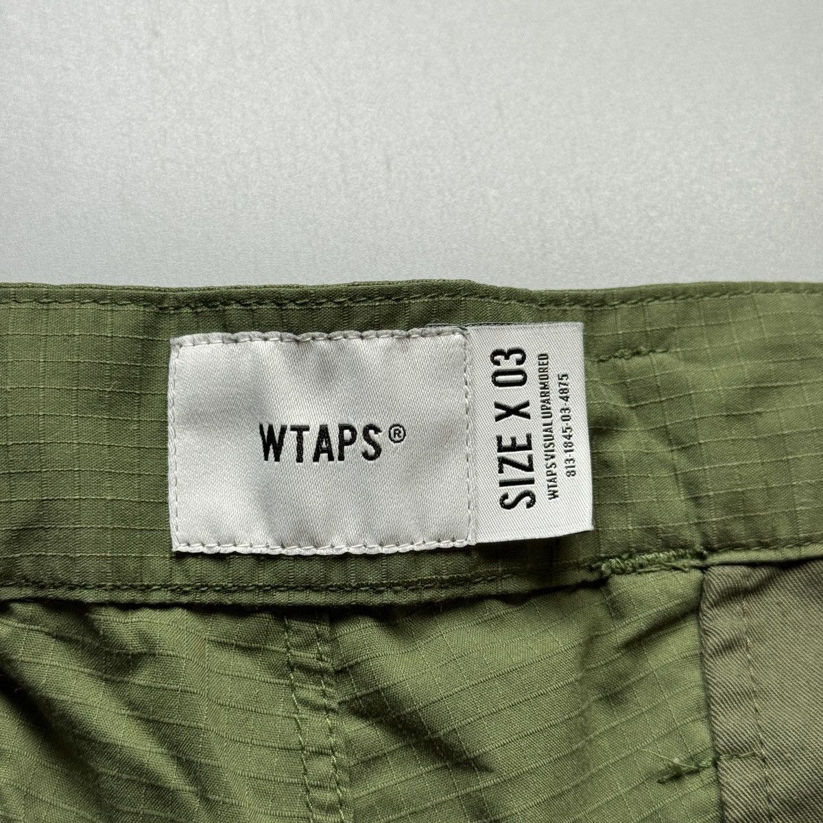 Wtaps WTAPS - Green Nylon Tuck 01 Ripstop Coolmax - Pants Size US 34 / EU 50 - 10 Thumbnail