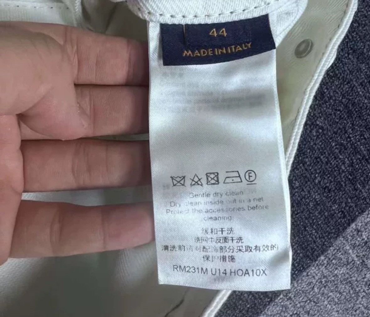 Louis Vuitton Louis Vuitton Denim blend jacket 2412-Nextarrow Size US M / EU 48-50 / 2 - 7 Thumbnail