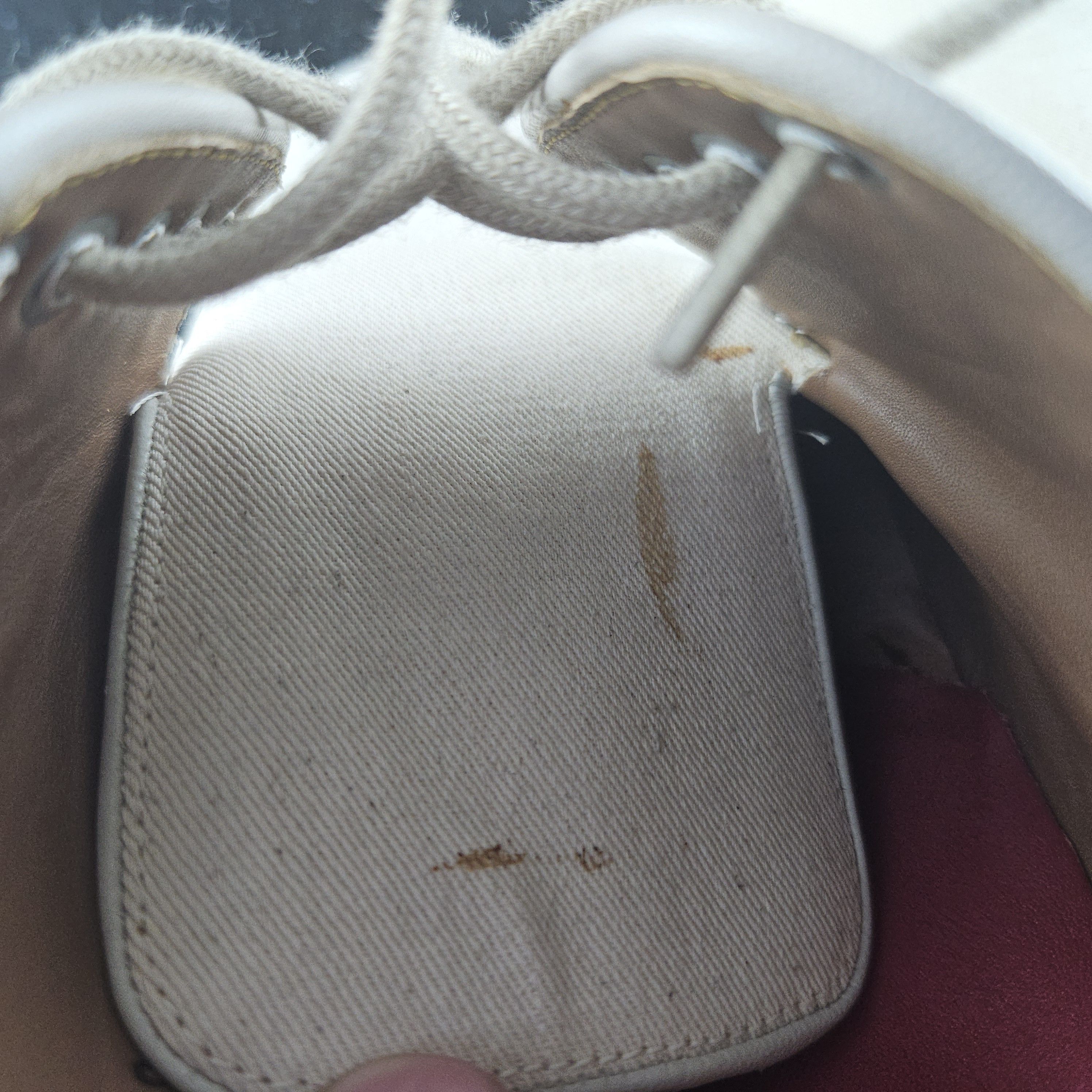 Vintage Grenson shoes beige canvas Sz 9 F