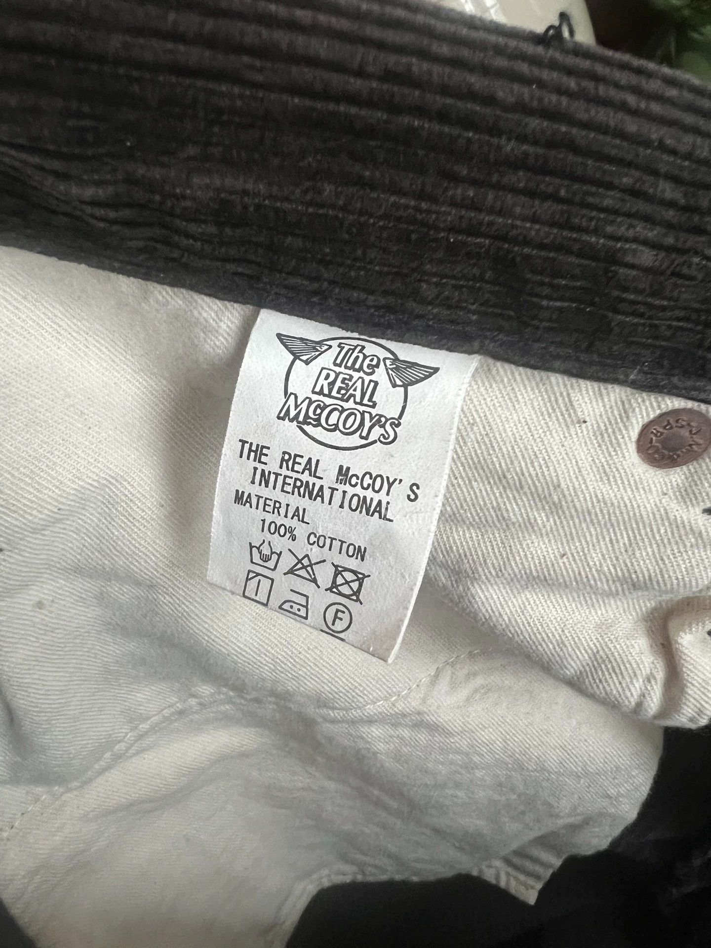 The Real McCoy's The Real McCoy’s Corduroy 906 Thick Cotton Pants 34 Size US 34 / EU 50 - 8 Thumbnail