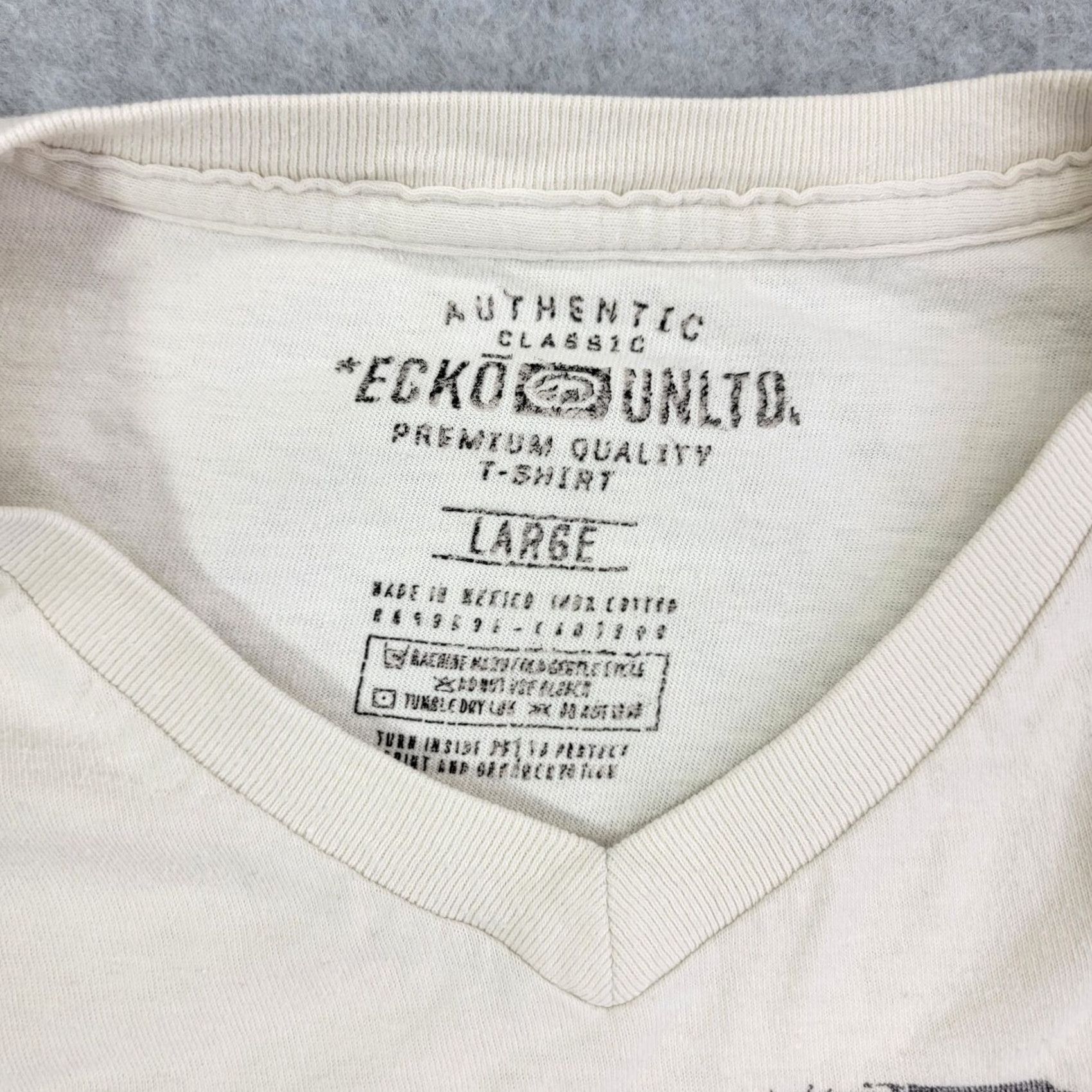 Ecko Unltd. VINTAGE Ecko Unltd Shirt Mens Large Graphic Graffiti Skater Y2K distressed Size US L / EU 52-54 / 3 - 4 Thumbnail