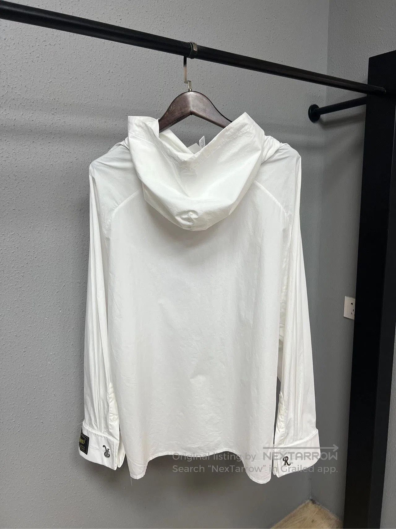 Raf Simons Raf Simons University Shirt Sleeve Hoodie. Size US S / EU 44-46 / 1 - 2 Thumbnail