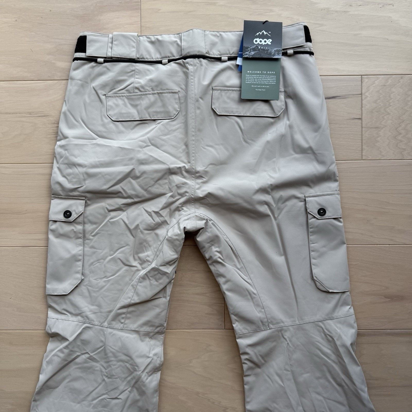 Other Dope Iconic Snow Pants XL Khaki Snowboard Ski Insulated Size US 38 / EU 54 - 7 Thumbnail