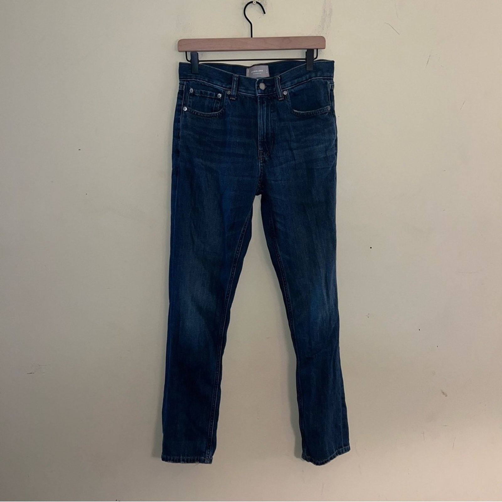 Everlane EVERLANE The Summer Jean light distressed straight leg 28x32 Size 28" / US 6 / IT 42 - 7 Thumbnail