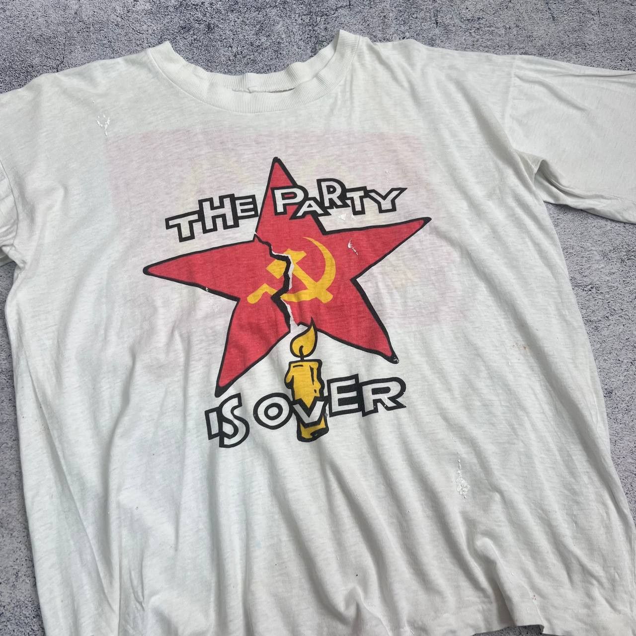 Vintage Vintage Vladimir Lenin McDonald's Parody T-Shirt Size US S / EU 44-46 / 1 - 11 Thumbnail