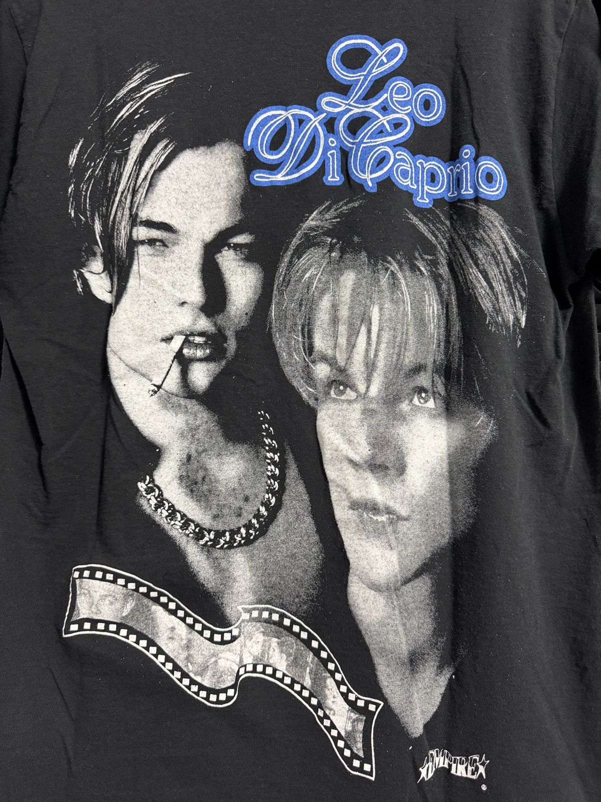 Vintage Vintage 90s Leonardo DiCaprio Rap Tee Size US M / EU 48-50 / 2 - 6 Thumbnail