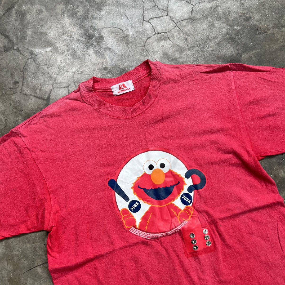 Cartoon Network Vintage 99s Elmo Cartoon T-shirt Size US M / EU 48-50 / 2 - 3 Thumbnail