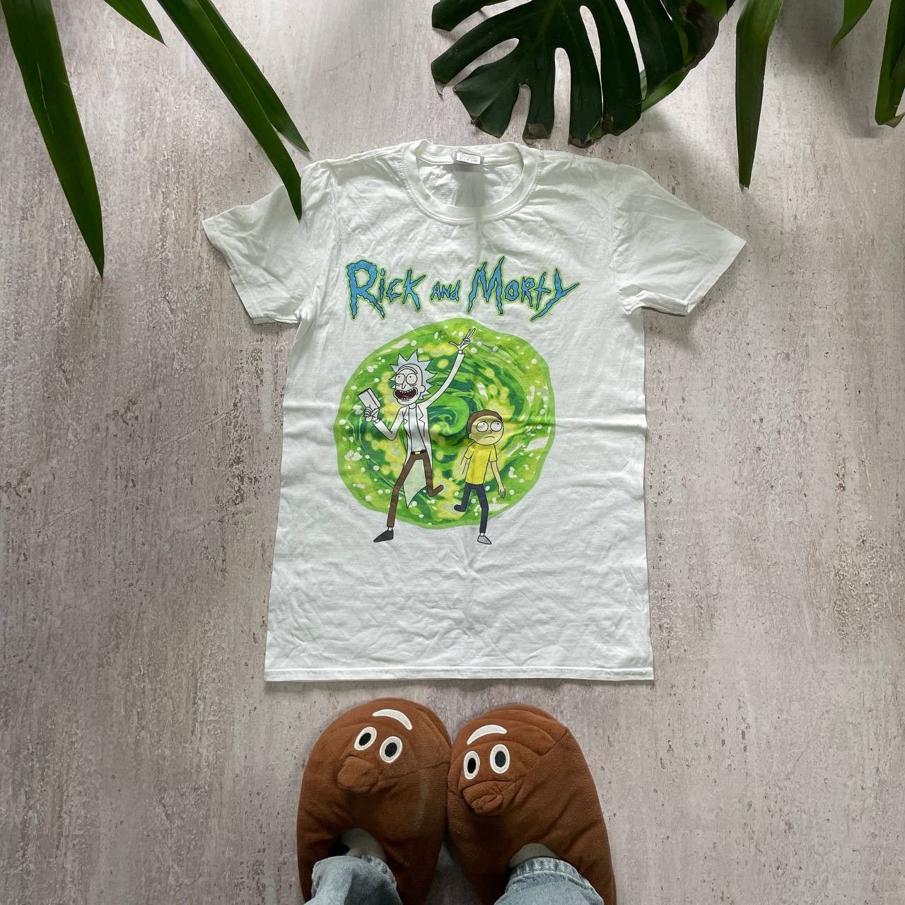 VINTAGE Y2K RICK AND MORTY HYPE RARE BACKPRINTED TEE
