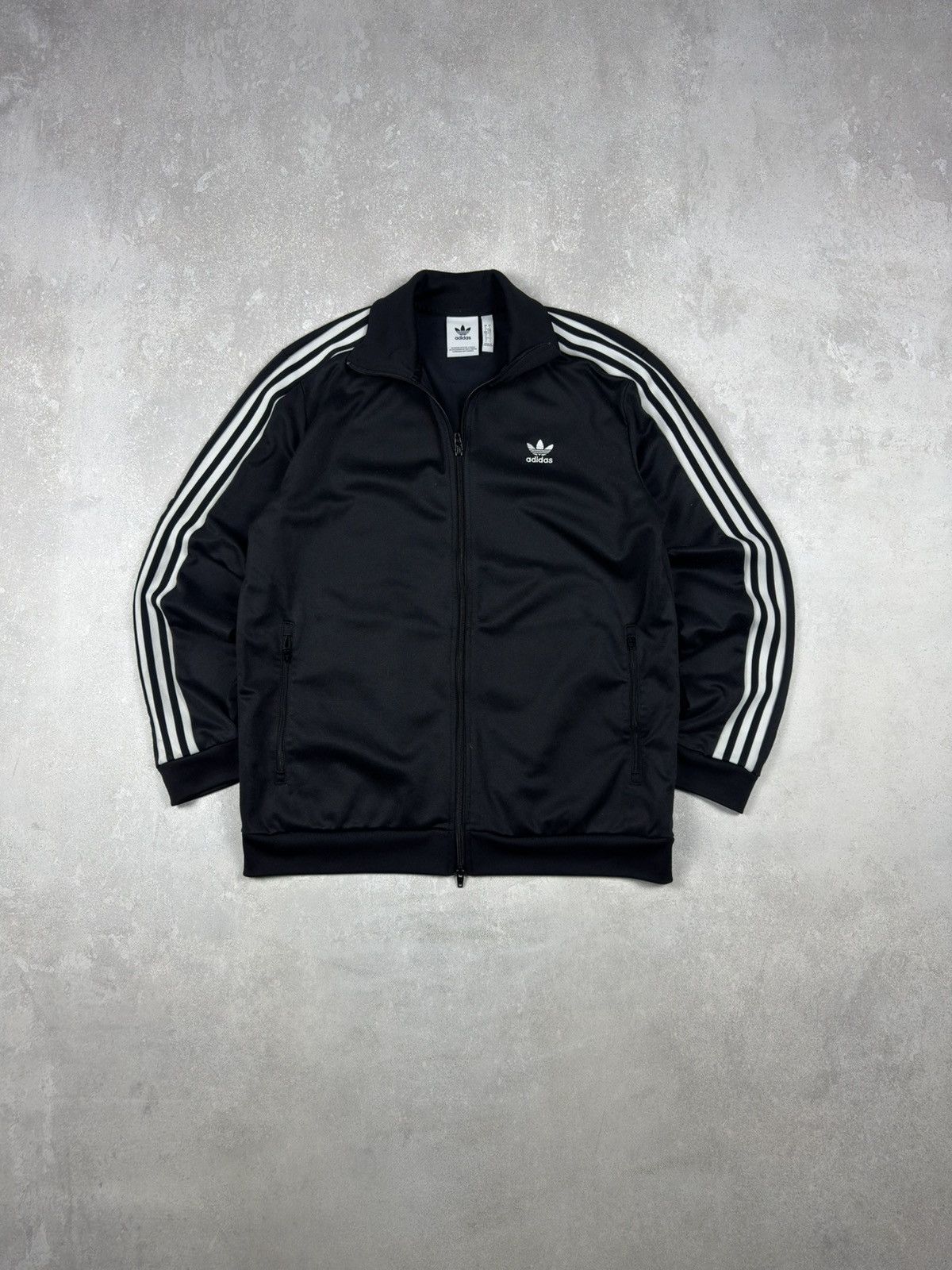 Adidas Adidas Black Classic Olympic Zip Track Top Jacket Y2k Size US L / EU 52-54 / 3 - 1 Thumbnail