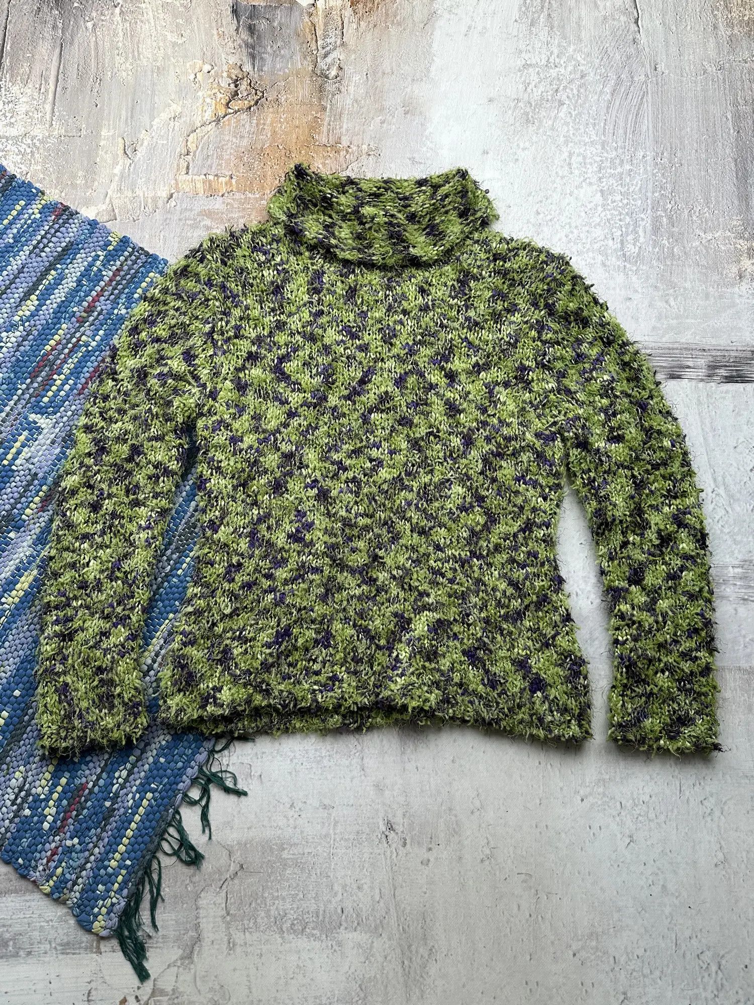 Vintage Vintage Mohair Sweater A395(251) Size US S / EU 44-46 / 1 - 1 Thumbnail
