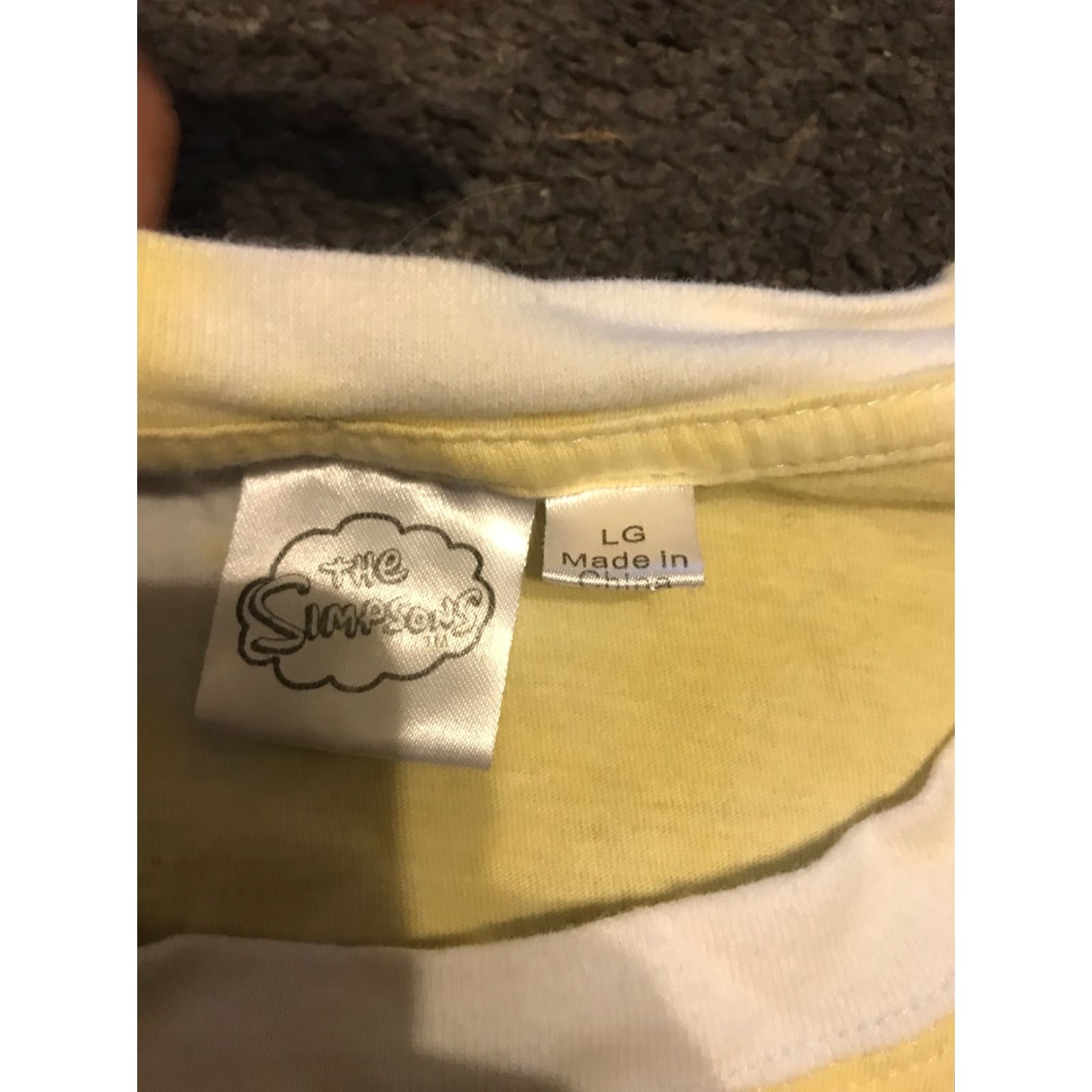 Vintage VINTAGE The Simpsons Bart Shirt Mens L Tie Dye Checkered Skater Streetwear Size US L / EU 52-54 / 3 - 2 Thumbnail