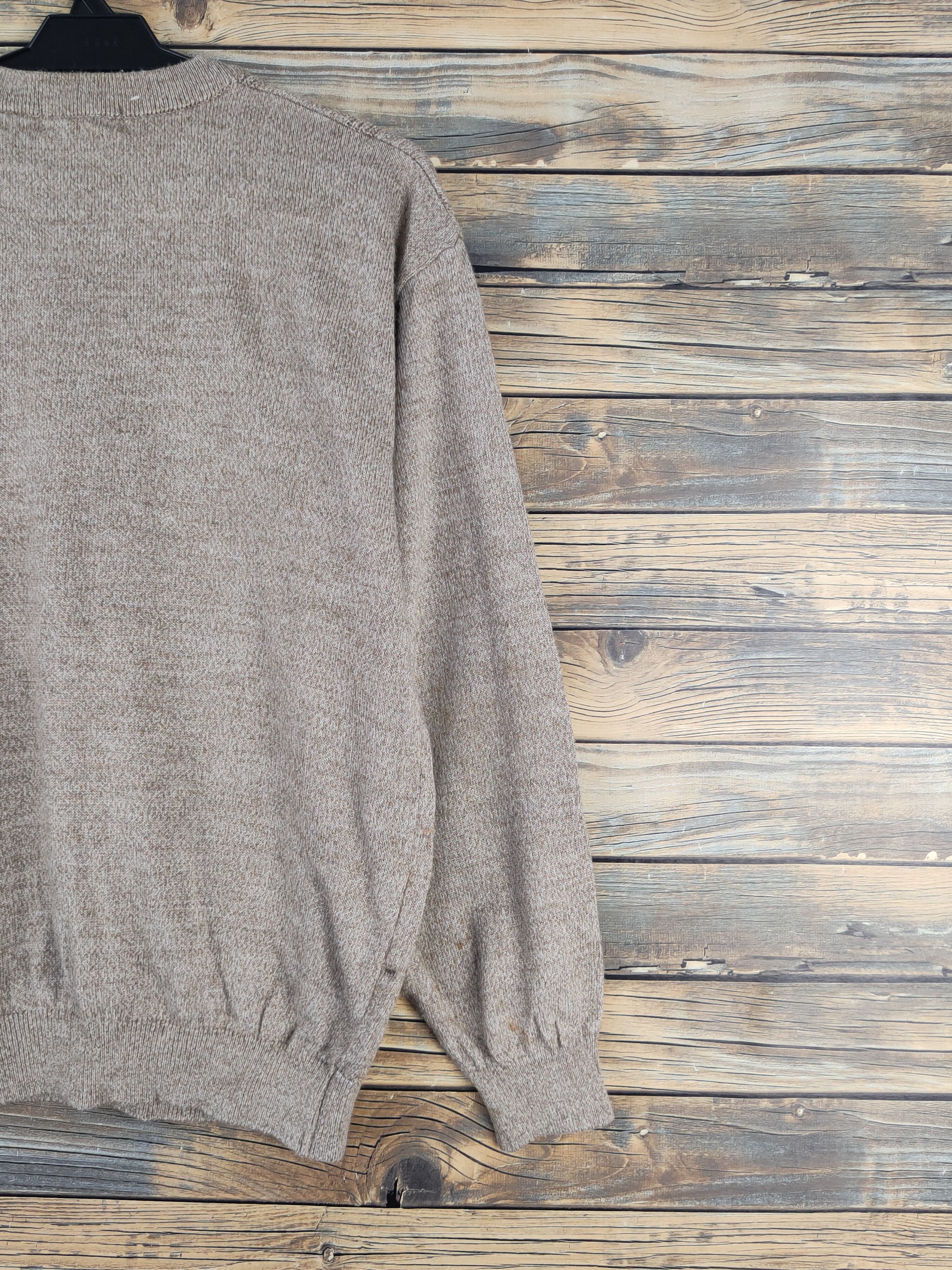 Vintage Benpan Brown Knitwear vintage Sweatshirts #W2156 Size US M / EU 48-50 / 2 - 9 Thumbnail