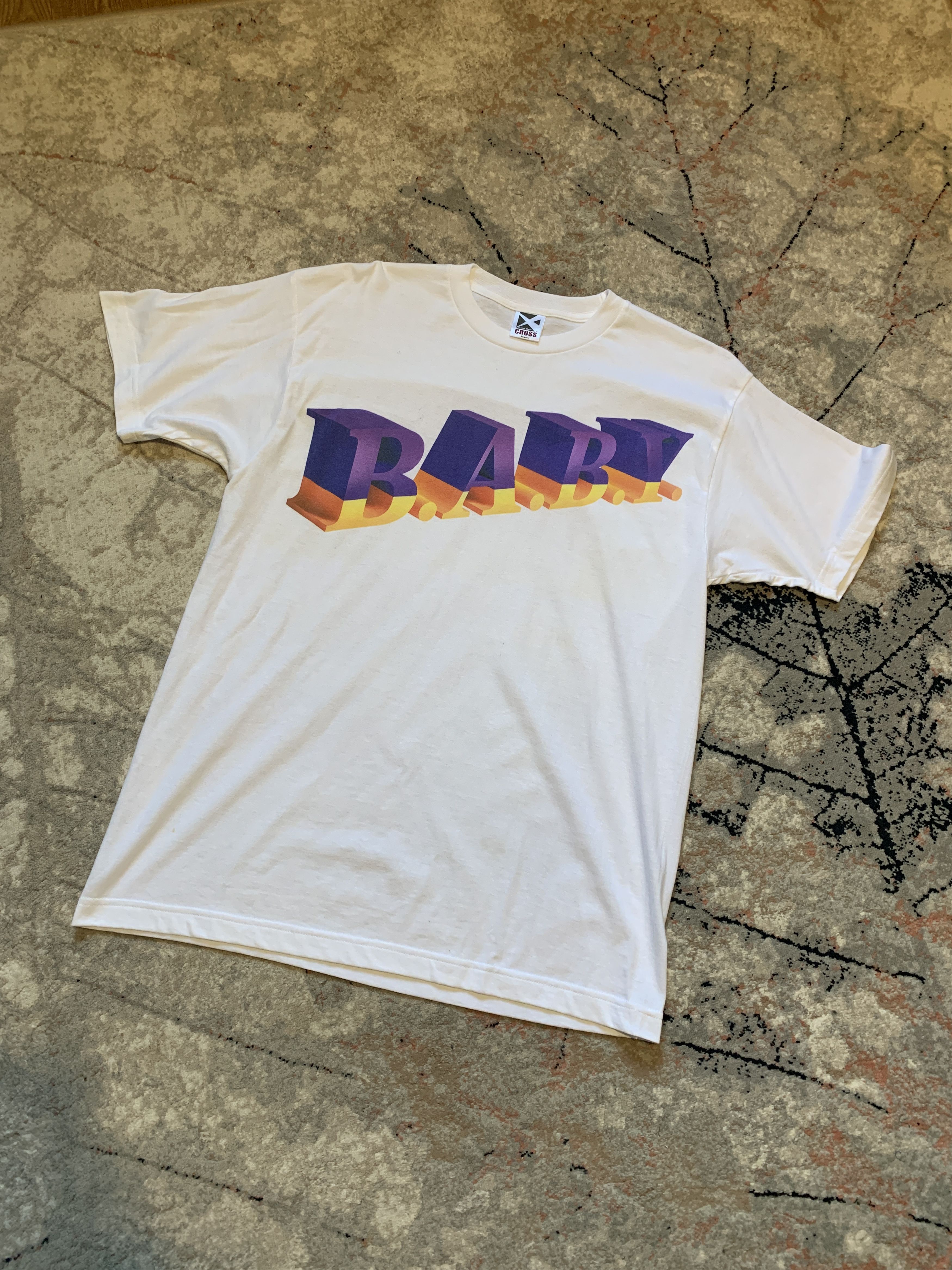 Cross Colours × Vintage Cross B.A.B.Y. Vintage Tee Size US M / EU 48-50 / 2 - 1 Thumbnail