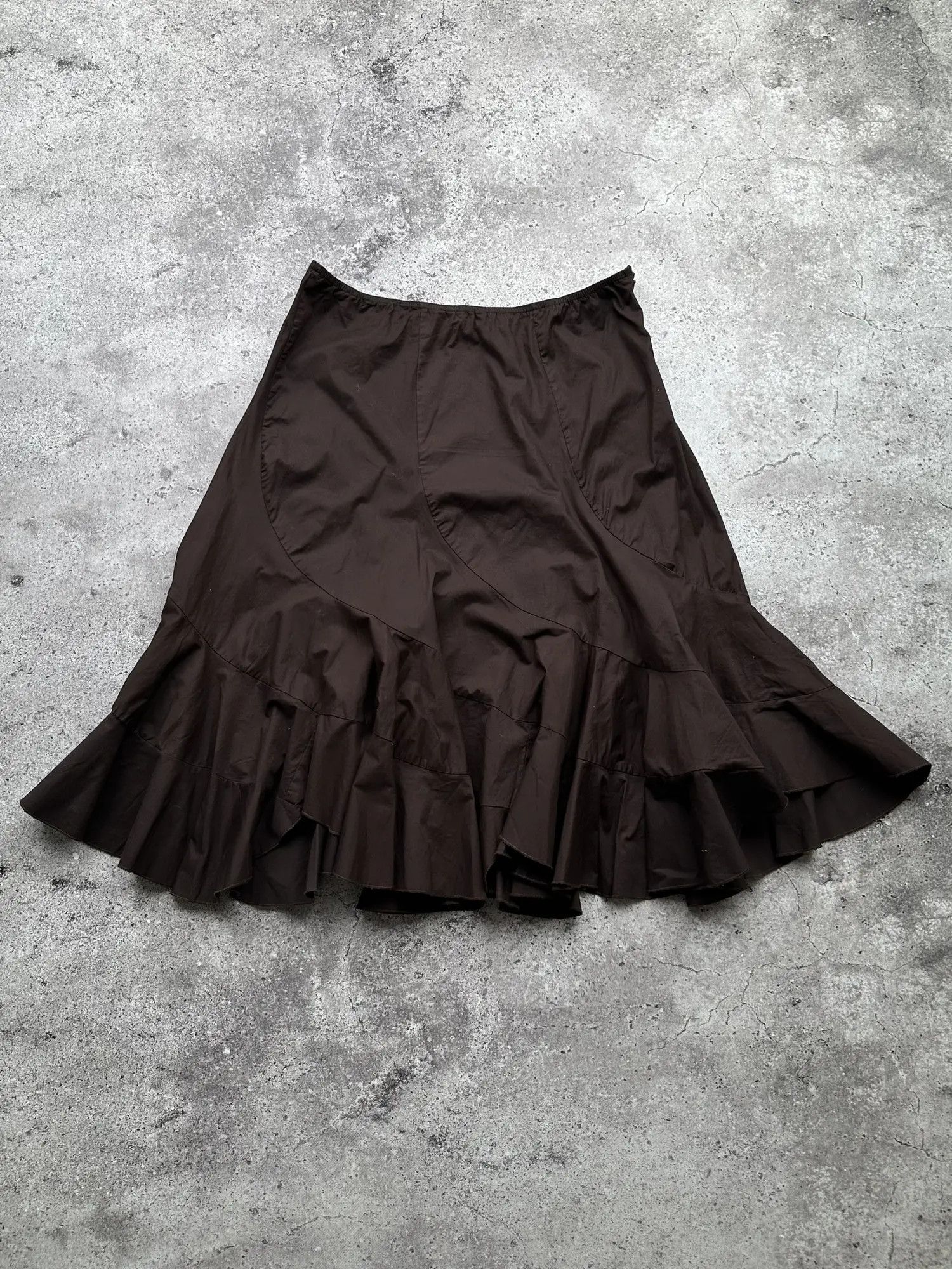 Vintage Baggy Flare Skirt C234