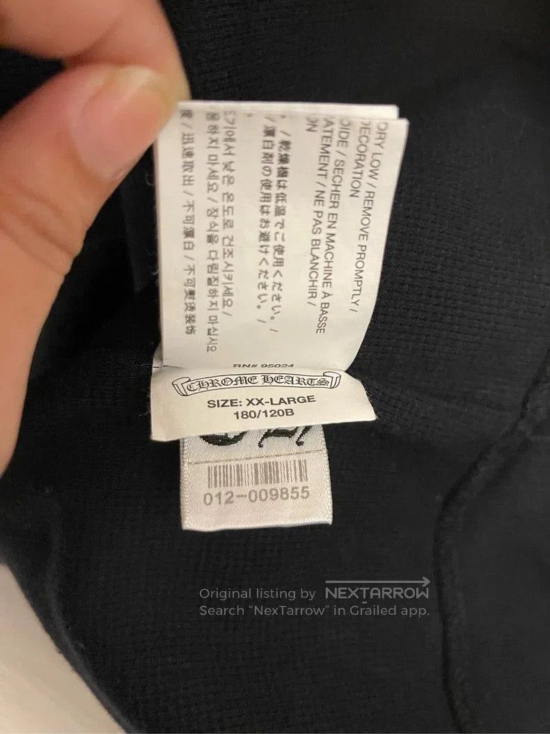 Chrome Hearts Chrome Hearts Black Zip. Size US XXL / EU 58 / 5 - 5 Thumbnail