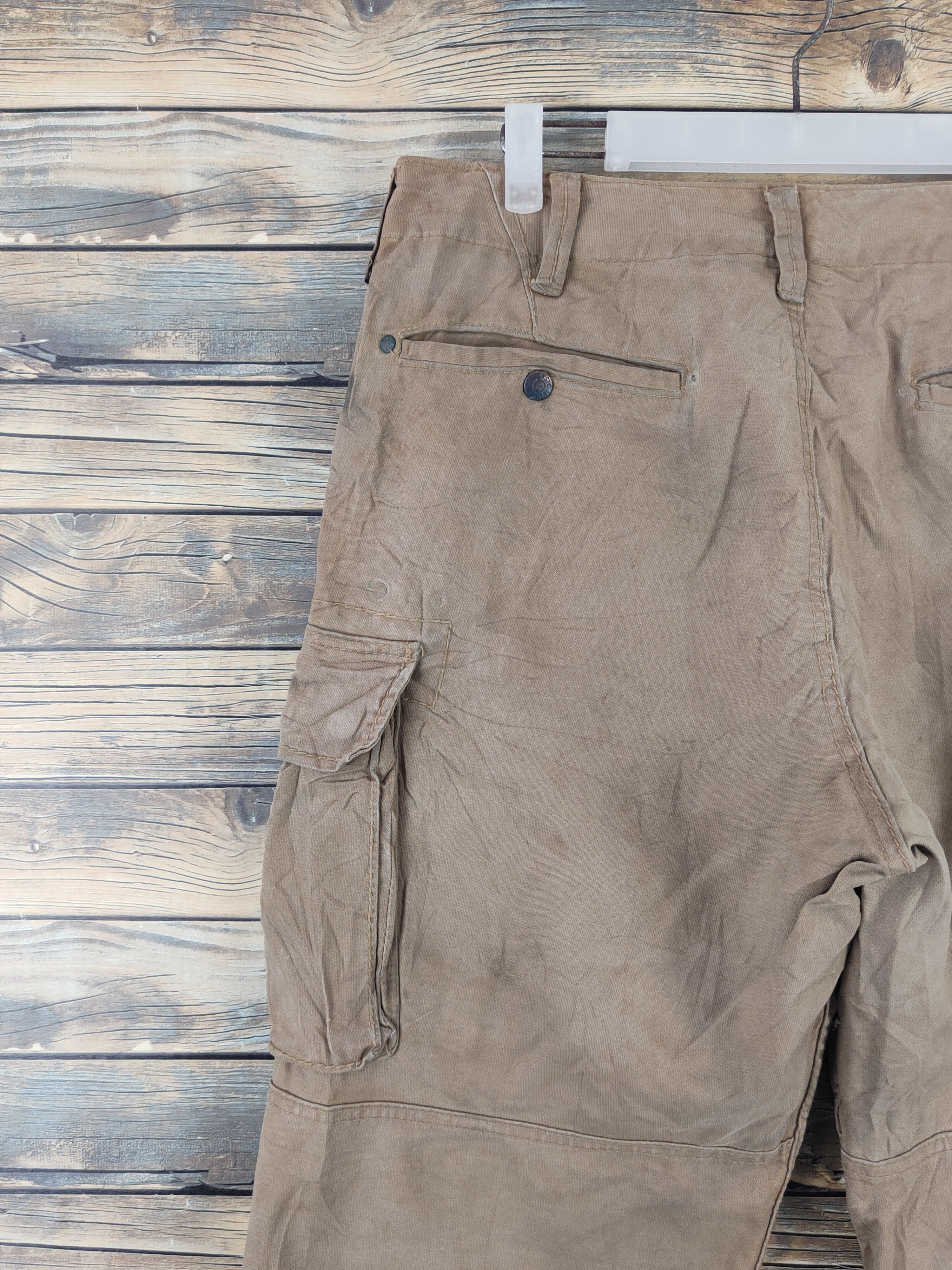 Japanese Brand Evenriver Brown Multipocket Tactical Cargo Pants #W2181 Size US 33 - 10 Thumbnail