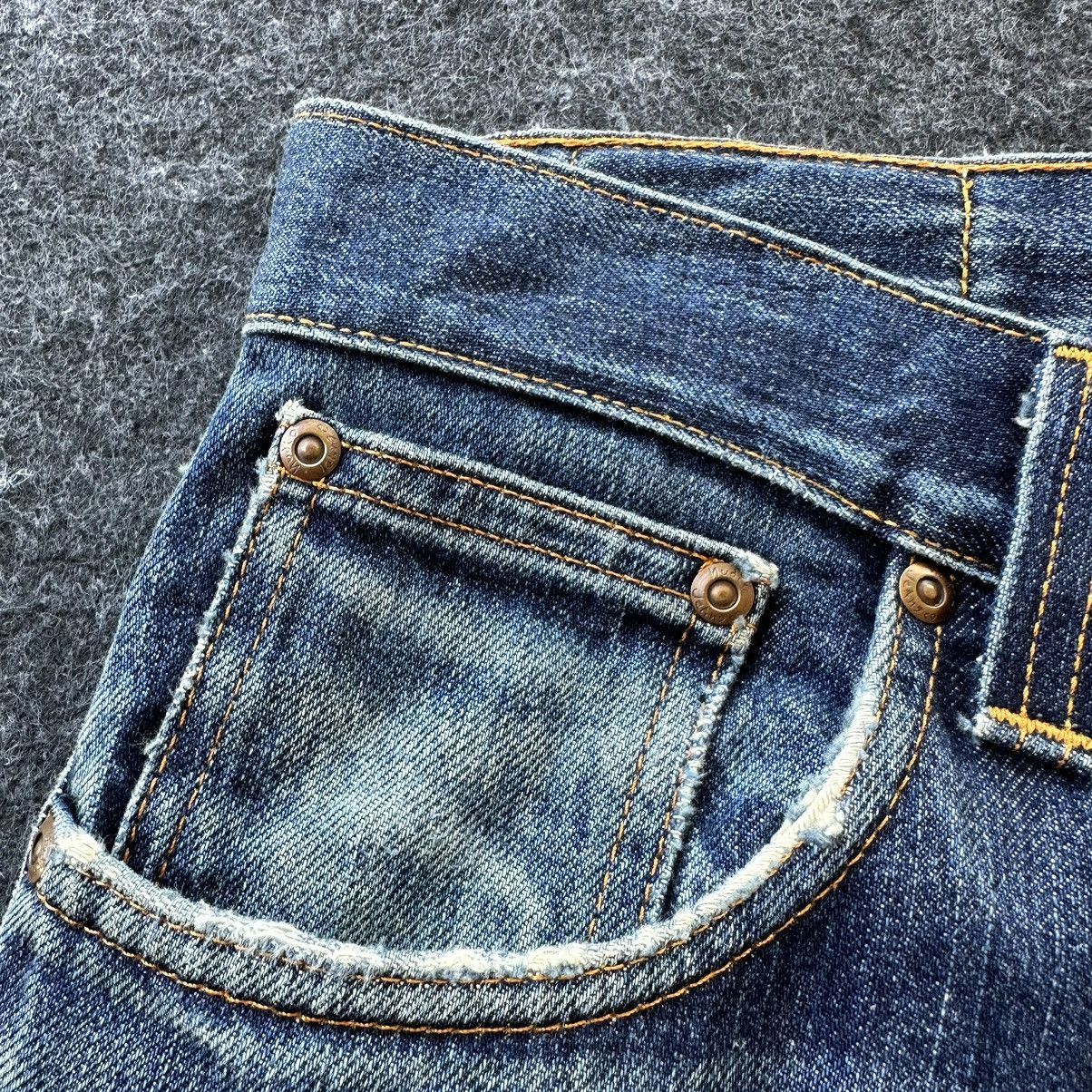 Nudie Jeans Nudie Jeans Distressed Washed Denim Made in Italy 31x32 D643 Size US 31 - 12 Thumbnail