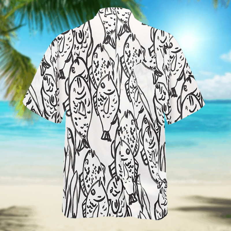 The Unbranded Brand Le Chemise Aloe Shirt | Botanical Ease with French Precision Size US M / EU 48-50 / 2 - 4 Thumbnail