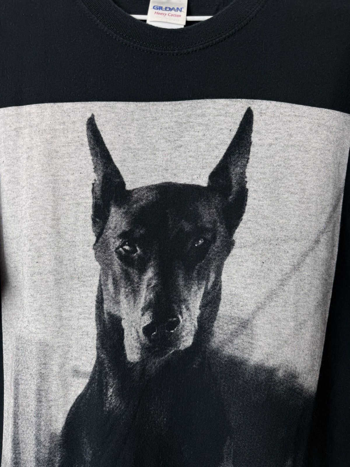 Vintage Vintage Doberman Dogs Print T Shirt Streetwear Size US L / EU 52-54 / 3 - 2 Thumbnail