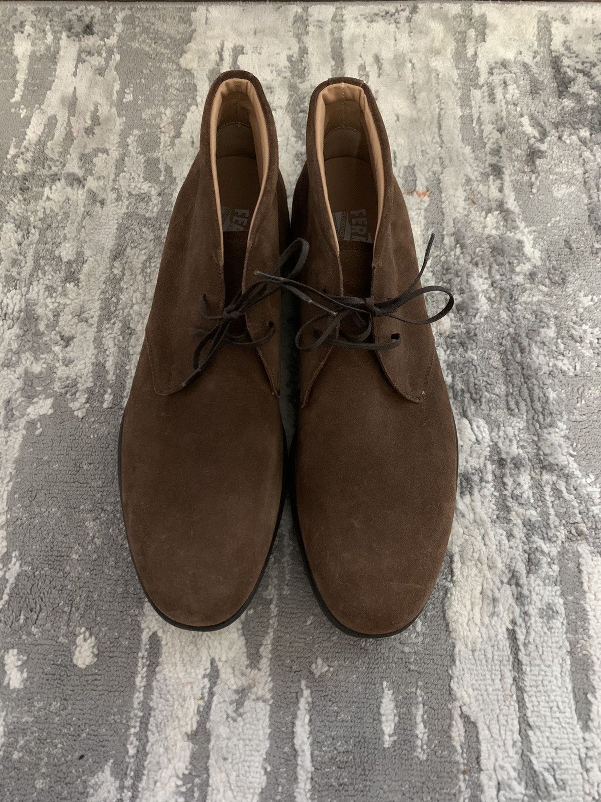 Salvatore Ferragamo Salvatore Ferragamo Suede Ankle Boots Mens Size US 9 / EU 42 - 3 Thumbnail