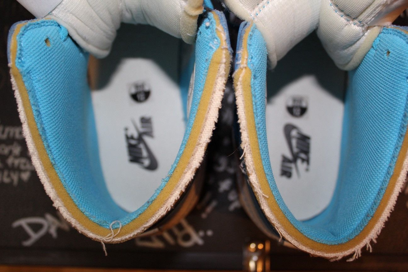 Nike × Off-White Off-white x Air Jordan 1 Retro High OG 'UNC' AQ0818-148 Size US 12 / EU 45 - 8 Thumbnail