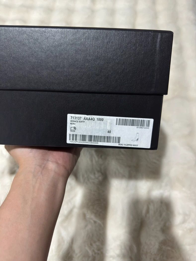 Saint Laurent Paris Saint laurent paris Patent leather boots 2506-Nextarrow Size US 7 / EU 40 - 7 Thumbnail